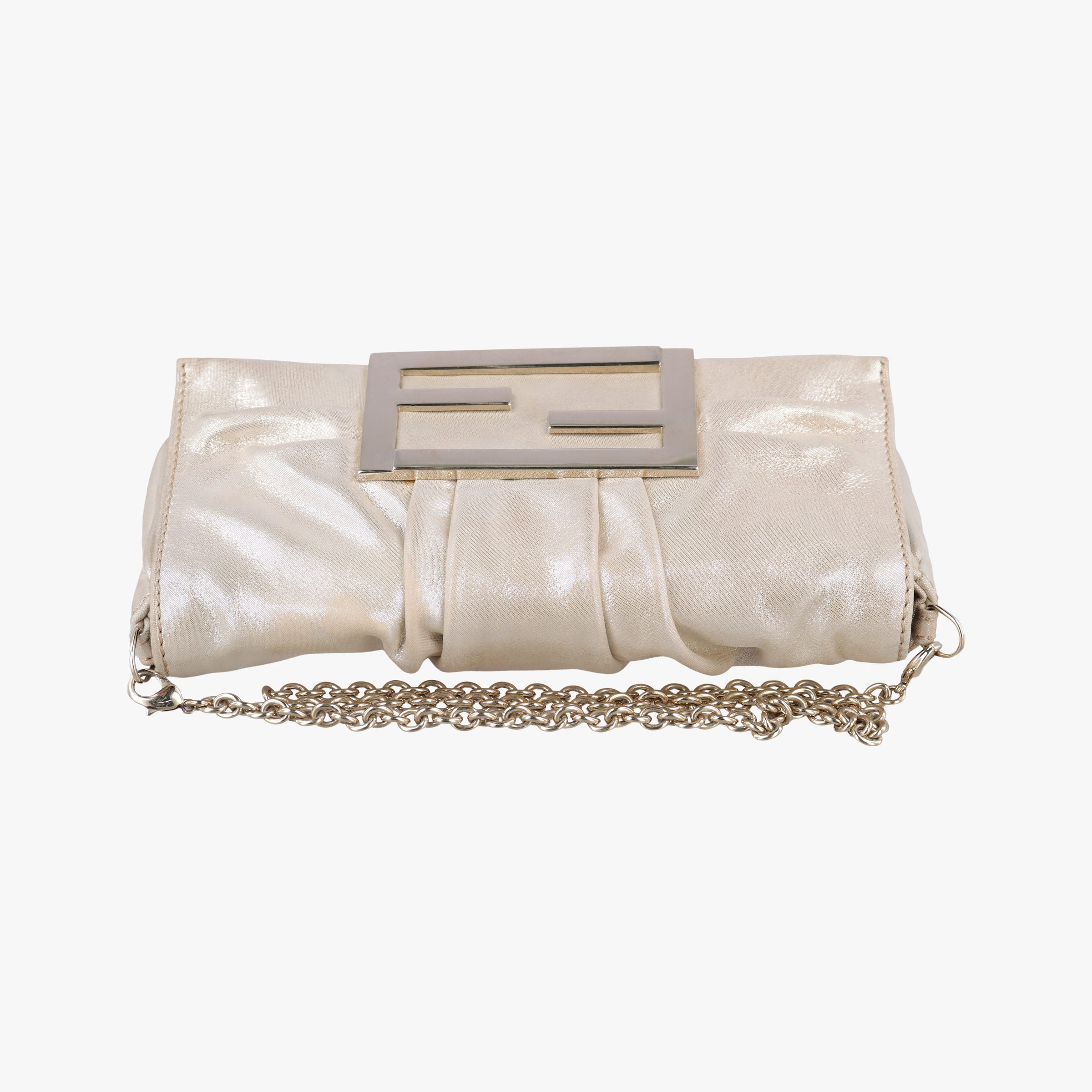 Vintage Fendi Mia Pochette Golden Leather 8BP046 shoulderbag | stylenewstar