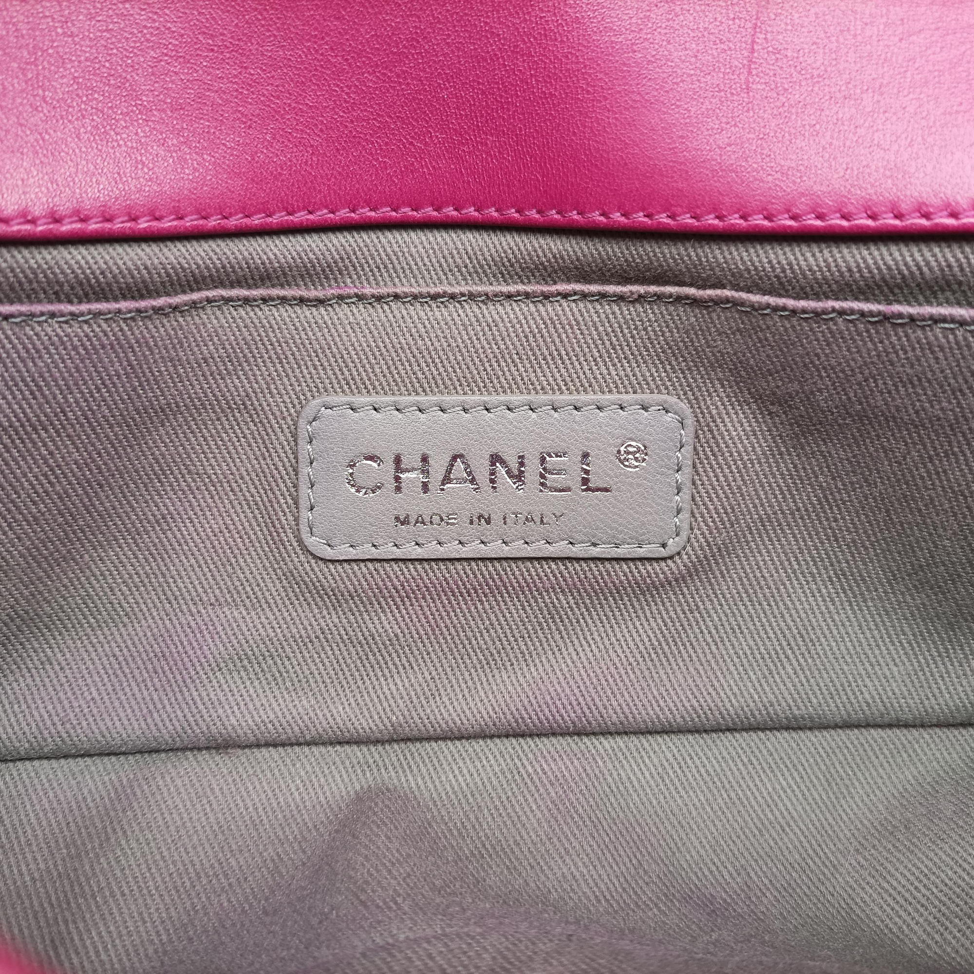 Pre-owned Chanel BOY CHANEL Rose velour A67416 shoulderbag | stylenewstar