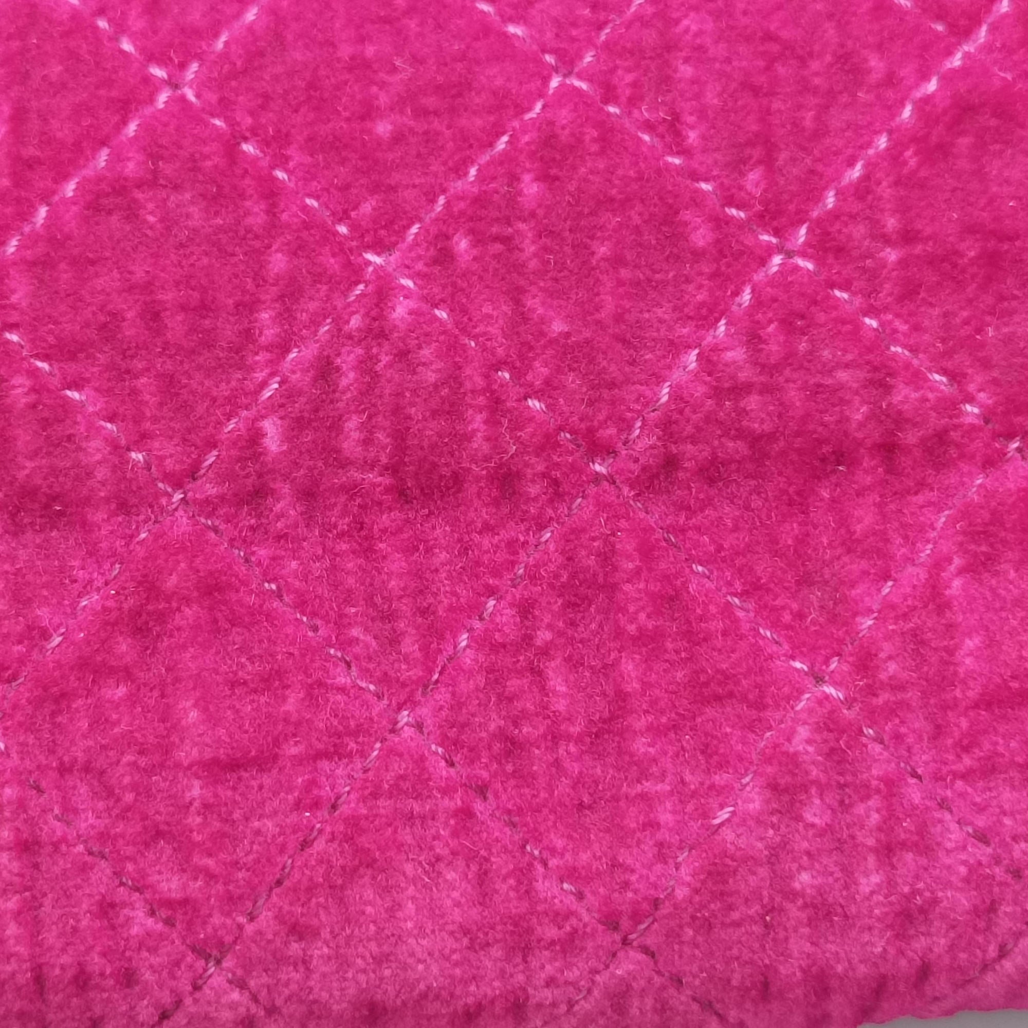 Pre-owned Chanel BOY CHANEL Rose velour A67416 shoulderbag | stylenewstar