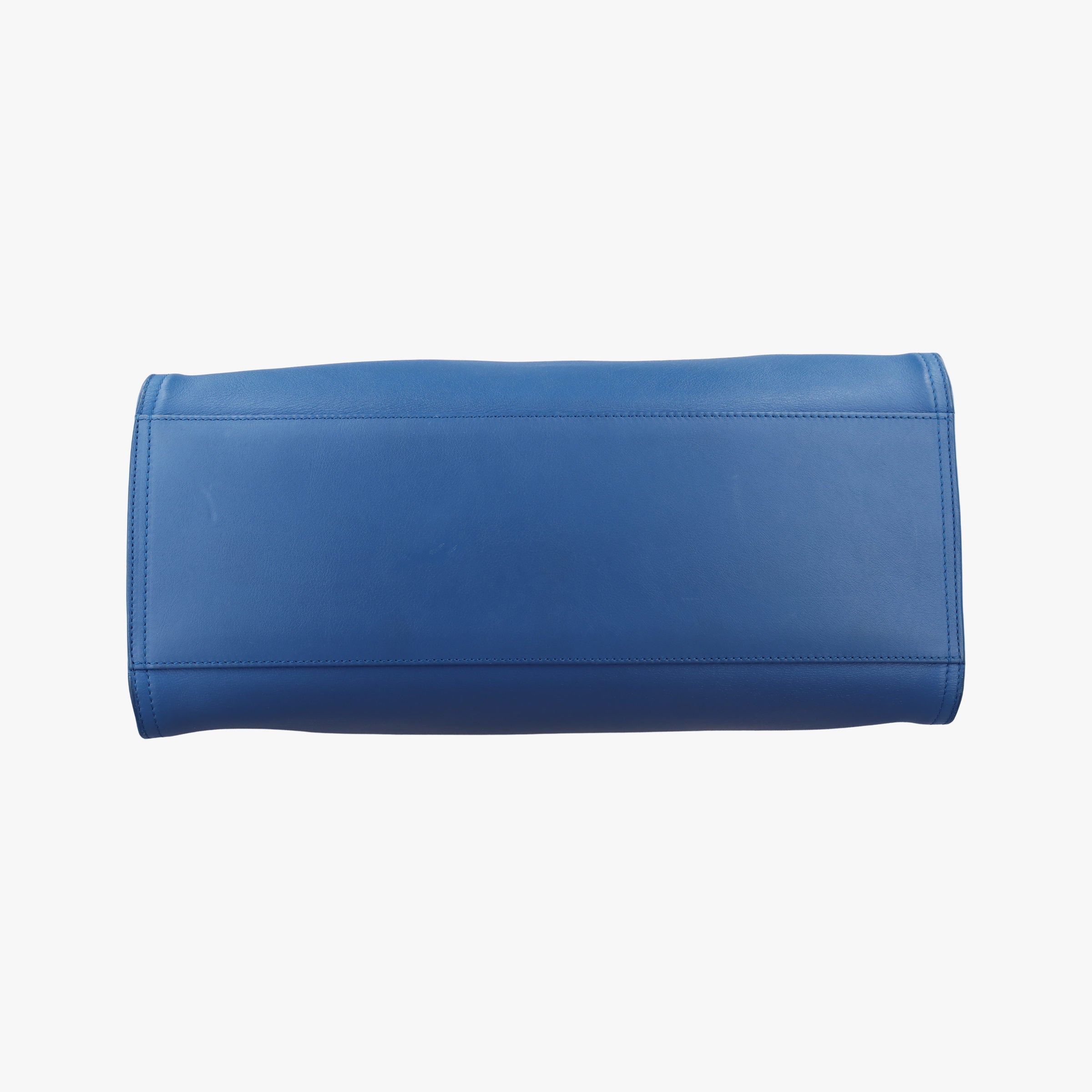 Pre-owned Bottega Veneta Intrecciato Blue lambskin  handbag | stylenewstar