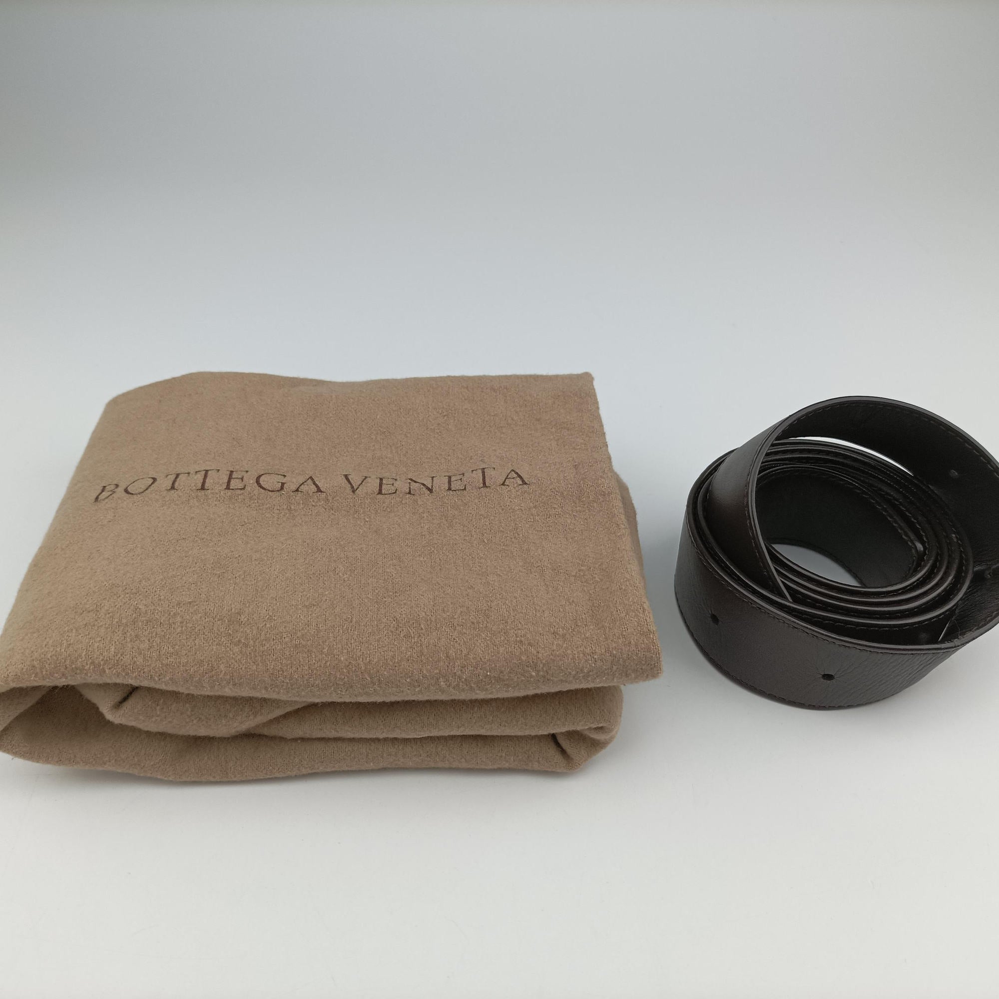 Pre-owned Bottega Veneta Intrecciato Brown lambskin  shoulderbag | stylenewstar