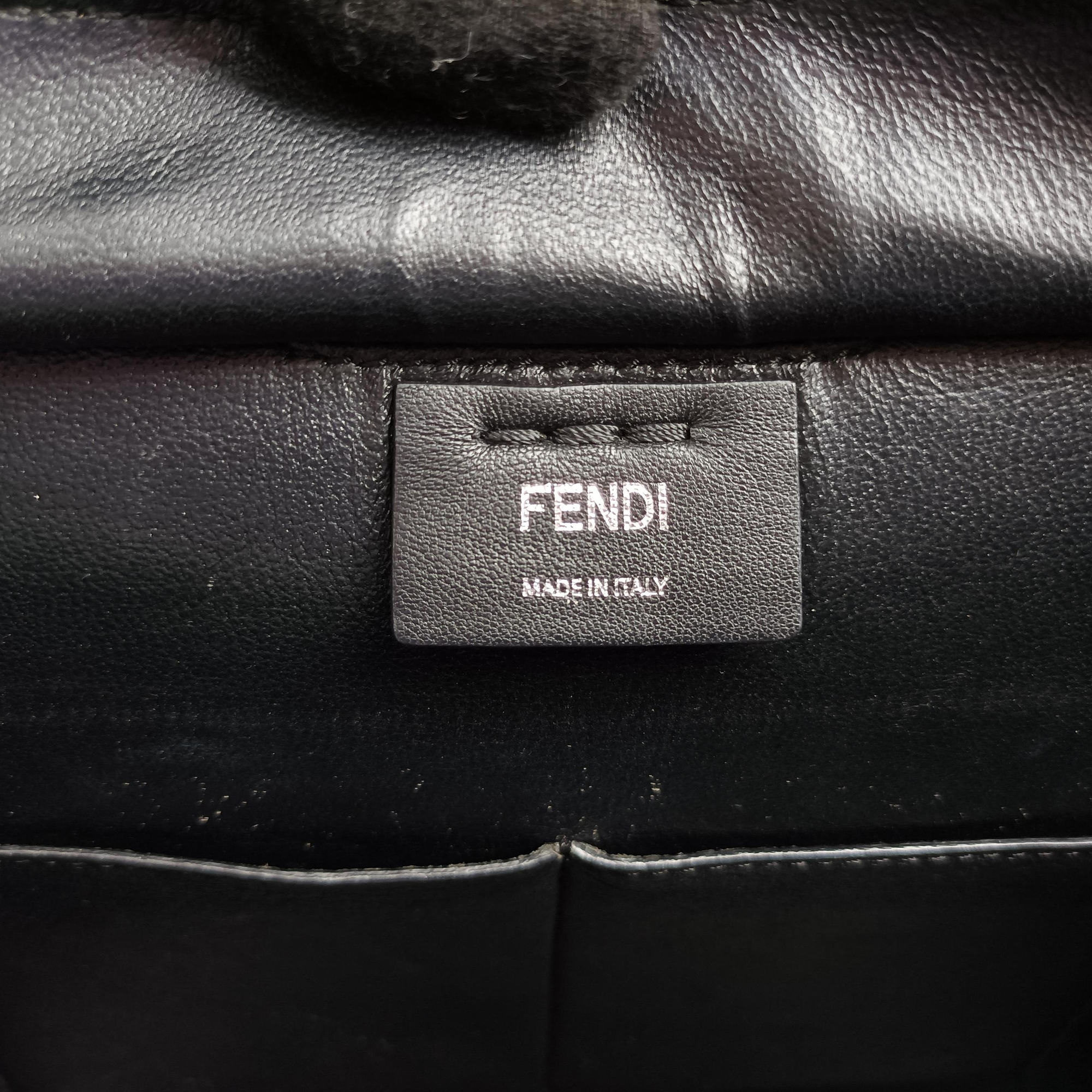 Vintage Fendi Troyage Trois Jours Black Leather  × ponyhair 8BH279 shoulderbag | stylenewstar