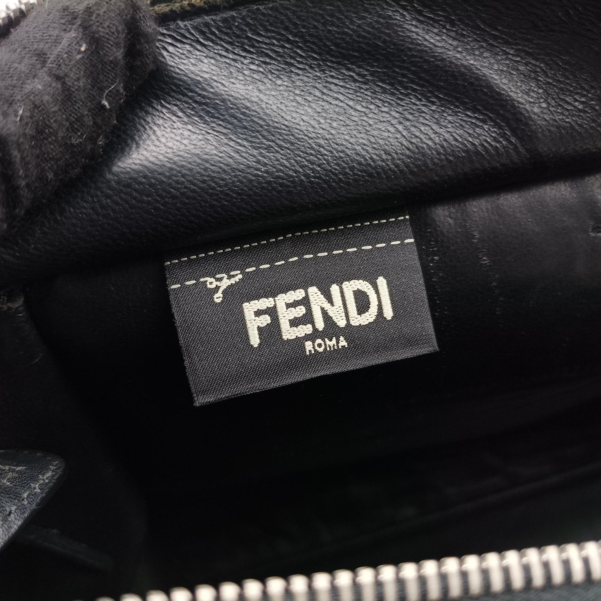 Vintage Fendi Troyage Trois Jours Black Leather  × ponyhair 8BH279 shoulderbag | stylenewstar