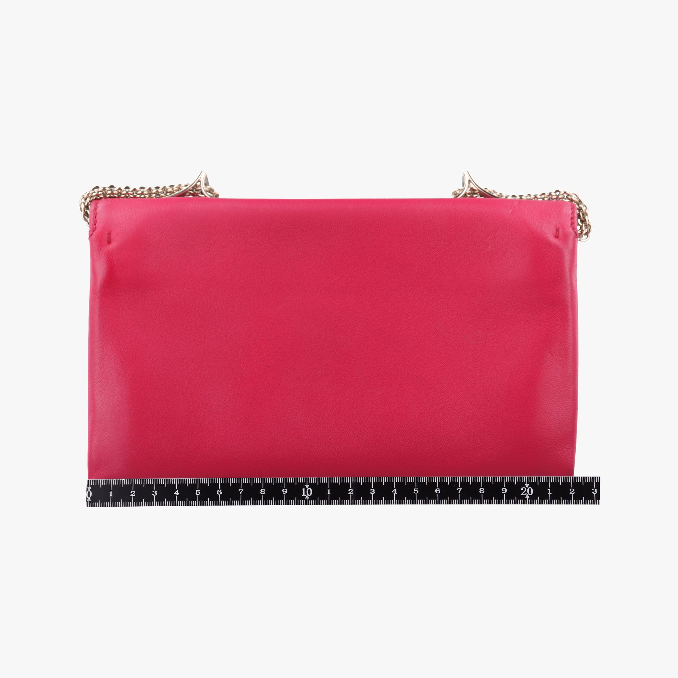Pre-owned Valentino Rockstud Va Va Voom Rose Leather  shoulderbag | stylenewstar