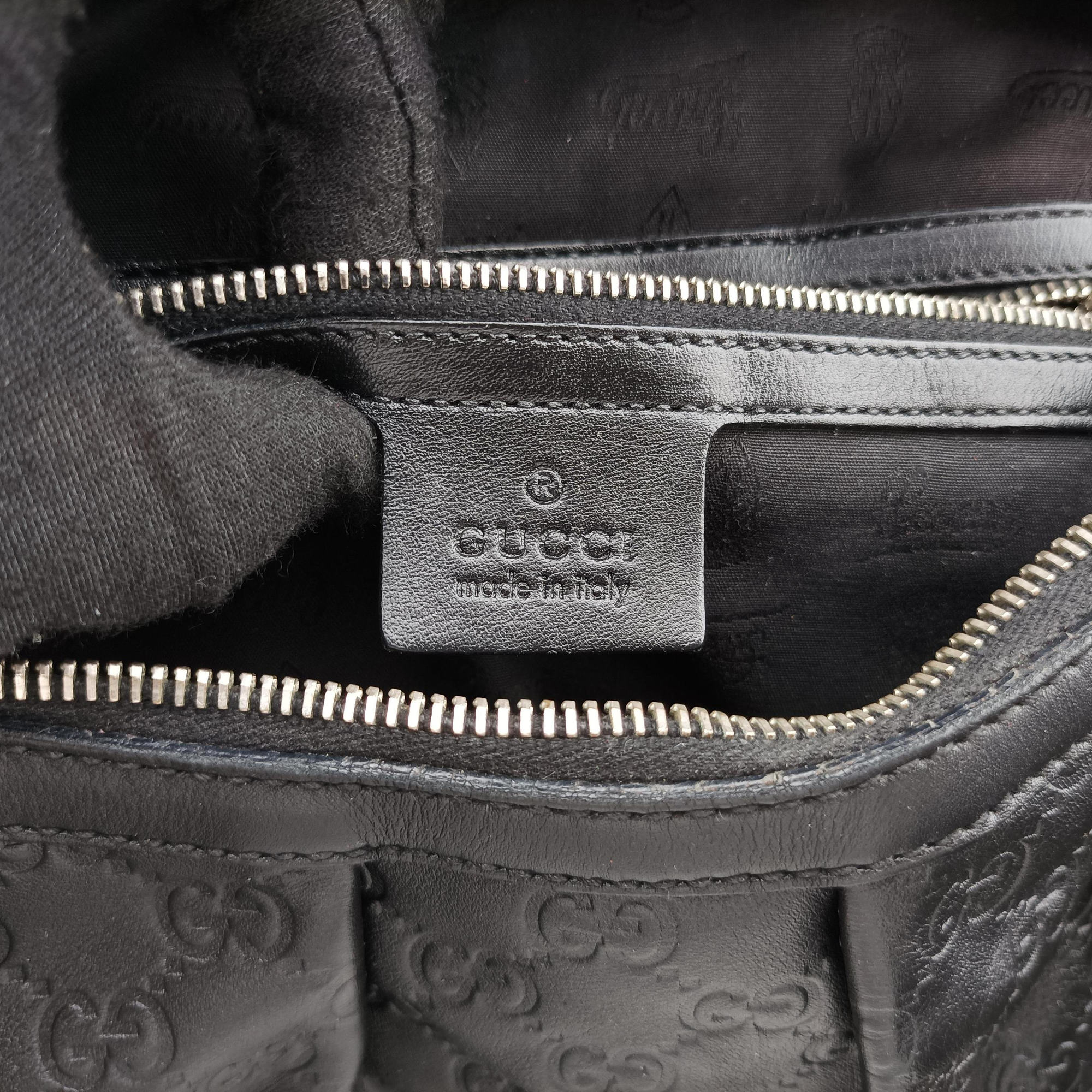 Secondhand Gucci Icon Bit Black Leather 228584 shoulderbag | stylenewstar