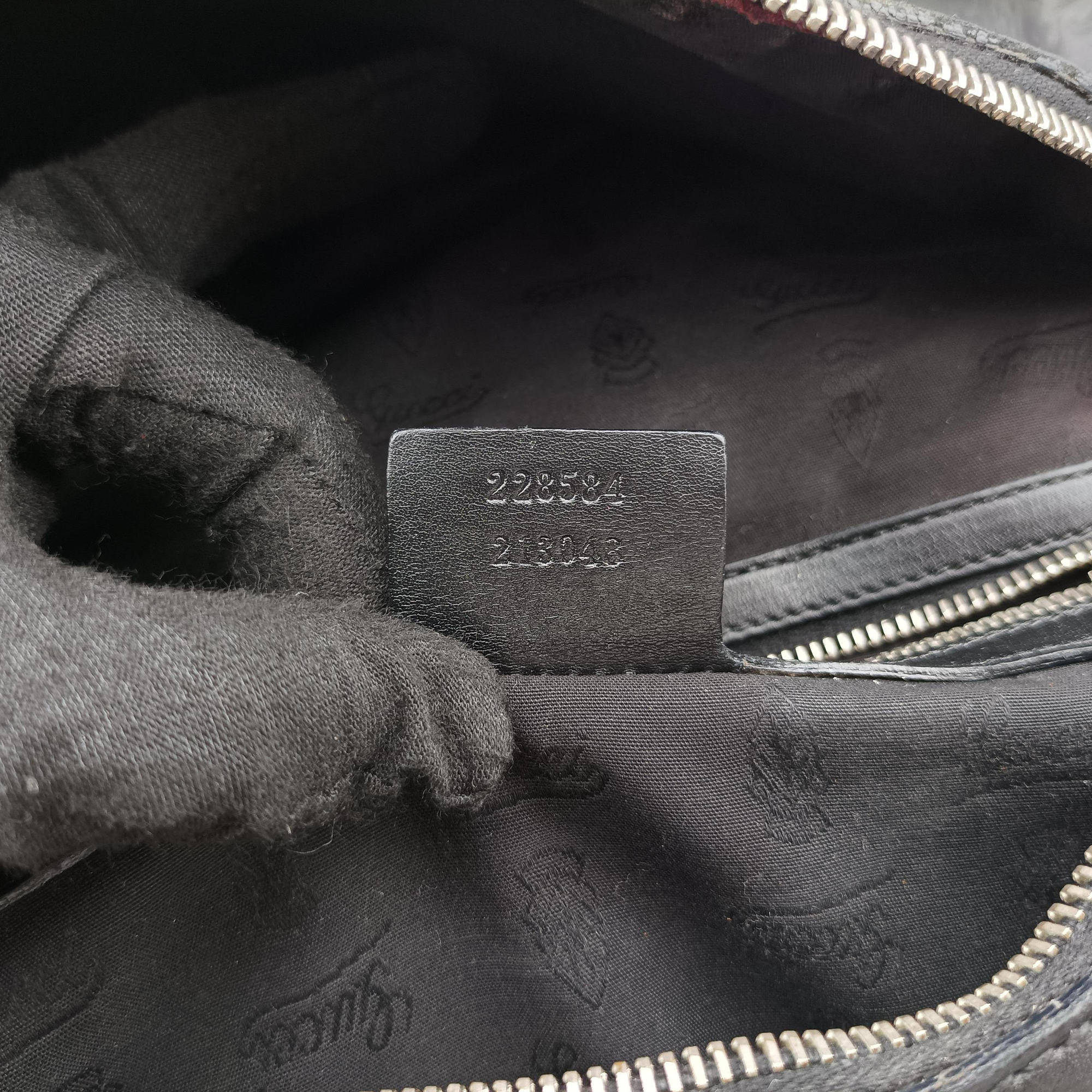 Secondhand Gucci Icon Bit Black Leather 228584 shoulderbag | stylenewstar