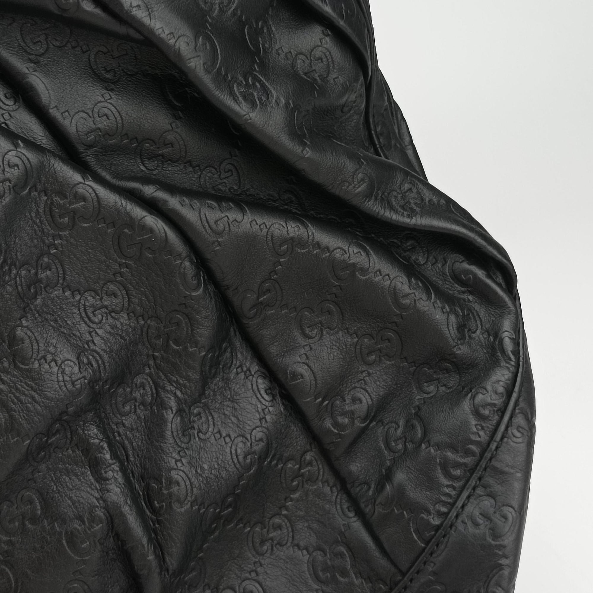 Secondhand Gucci Icon Bit Black Leather 228584 shoulderbag | stylenewstar