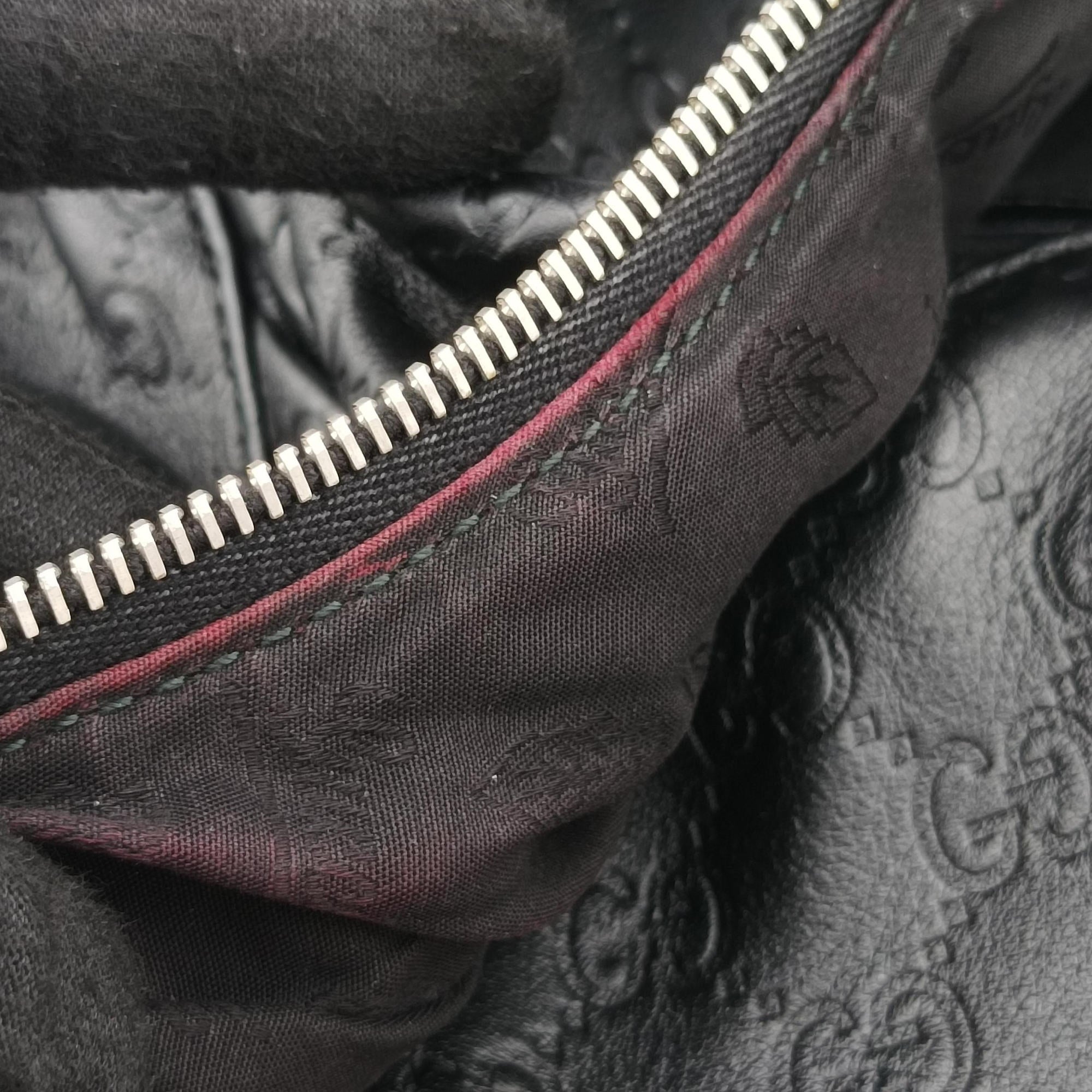 Secondhand Gucci Icon Bit Black Leather 228584 shoulderbag | stylenewstar