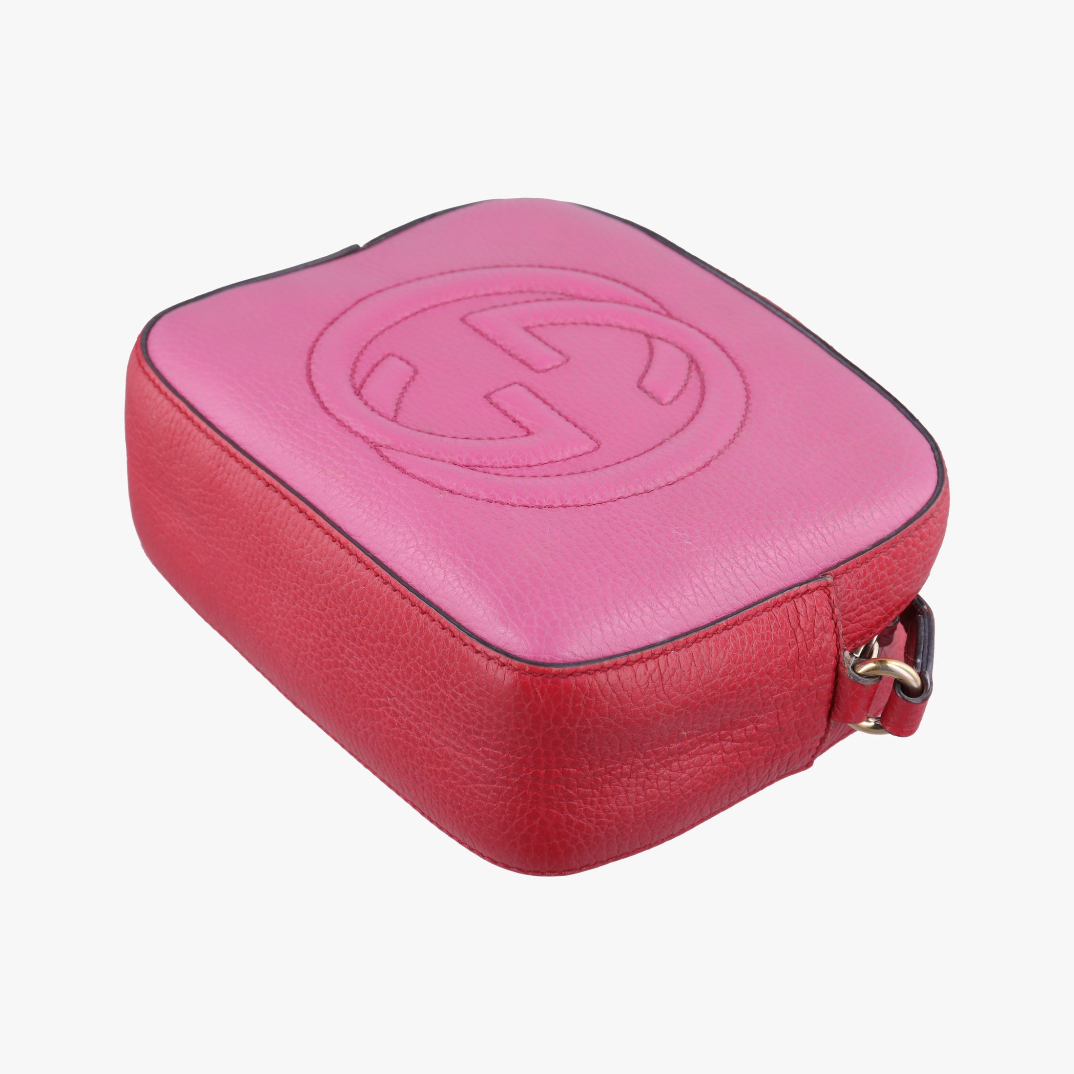 Vintage Gucci Soho Rose x red Leather 431567 shoulderbag | stylenewstar