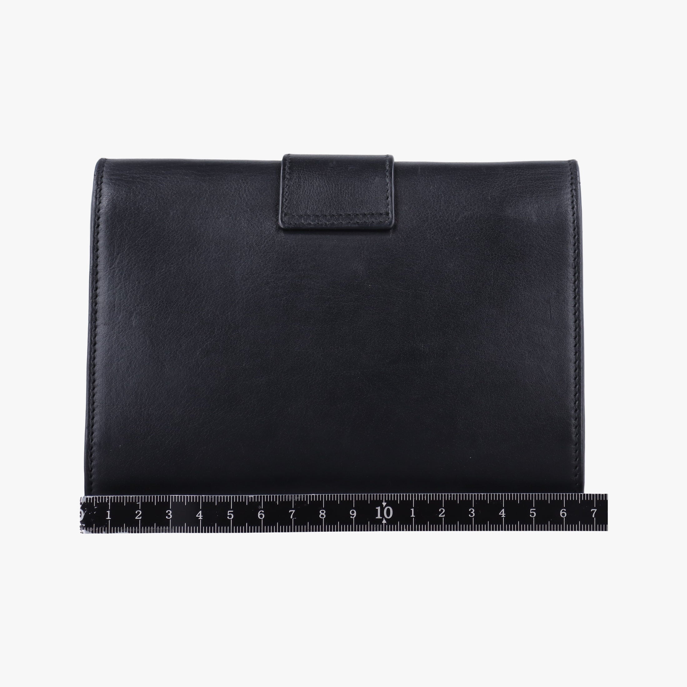 Pre-owned Yves Saint Laurent ChYc Mini Y Line Black Leather 311215 shoulderbag | stylenewstar