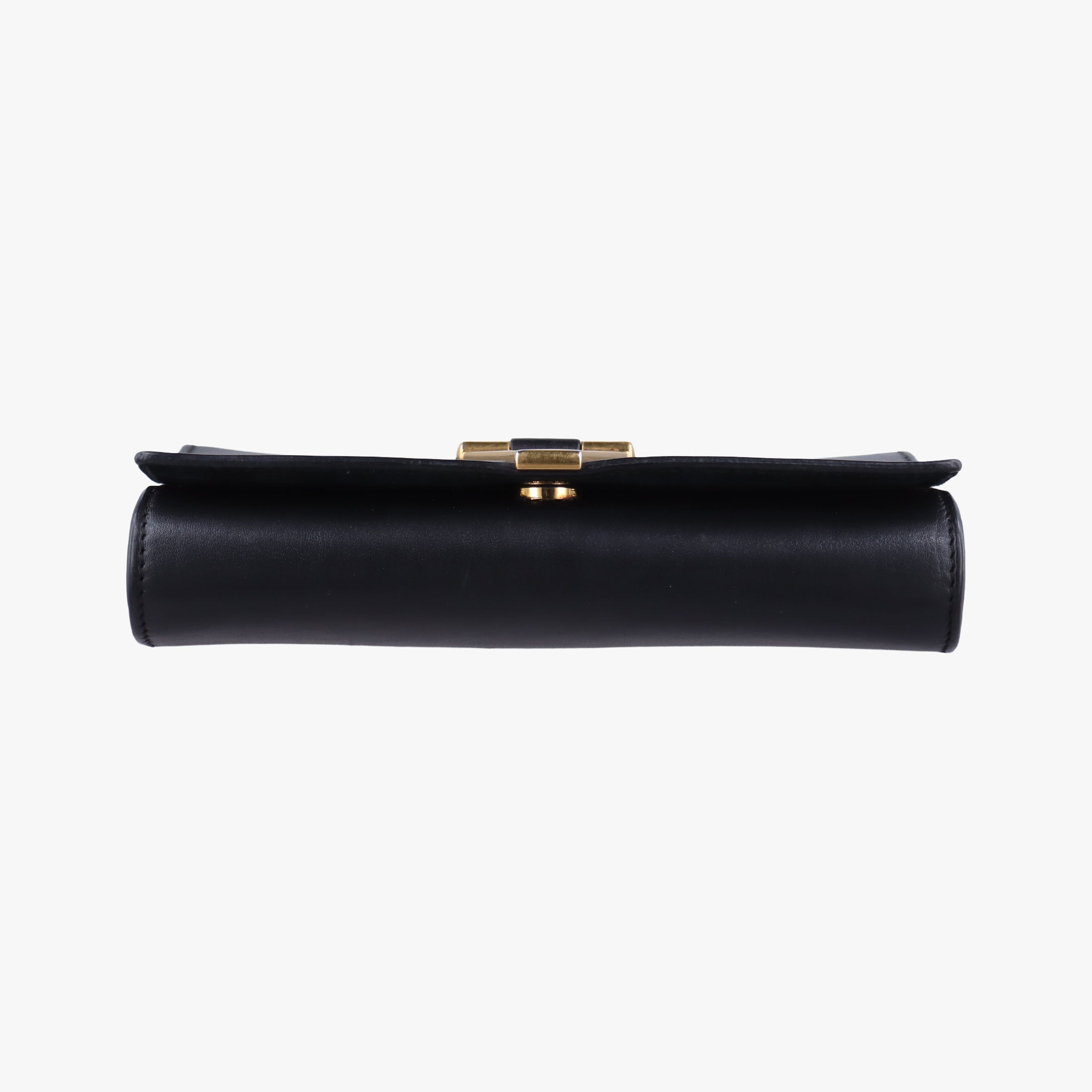 Pre-owned Yves Saint Laurent ChYc Mini Y Line Black Leather 311215 shoulderbag | stylenewstar