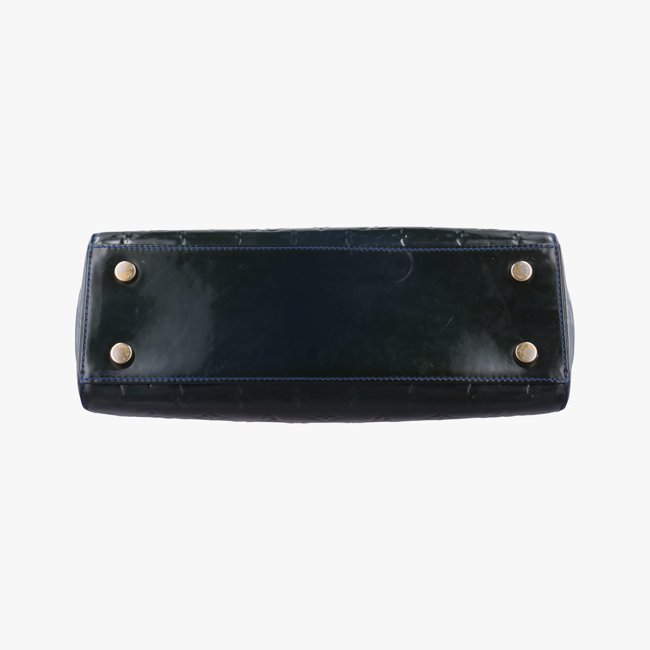 Pre-owned Louis Vuitton Brea MM granblue Vernis M90054 shoulderbag | stylenewstar
