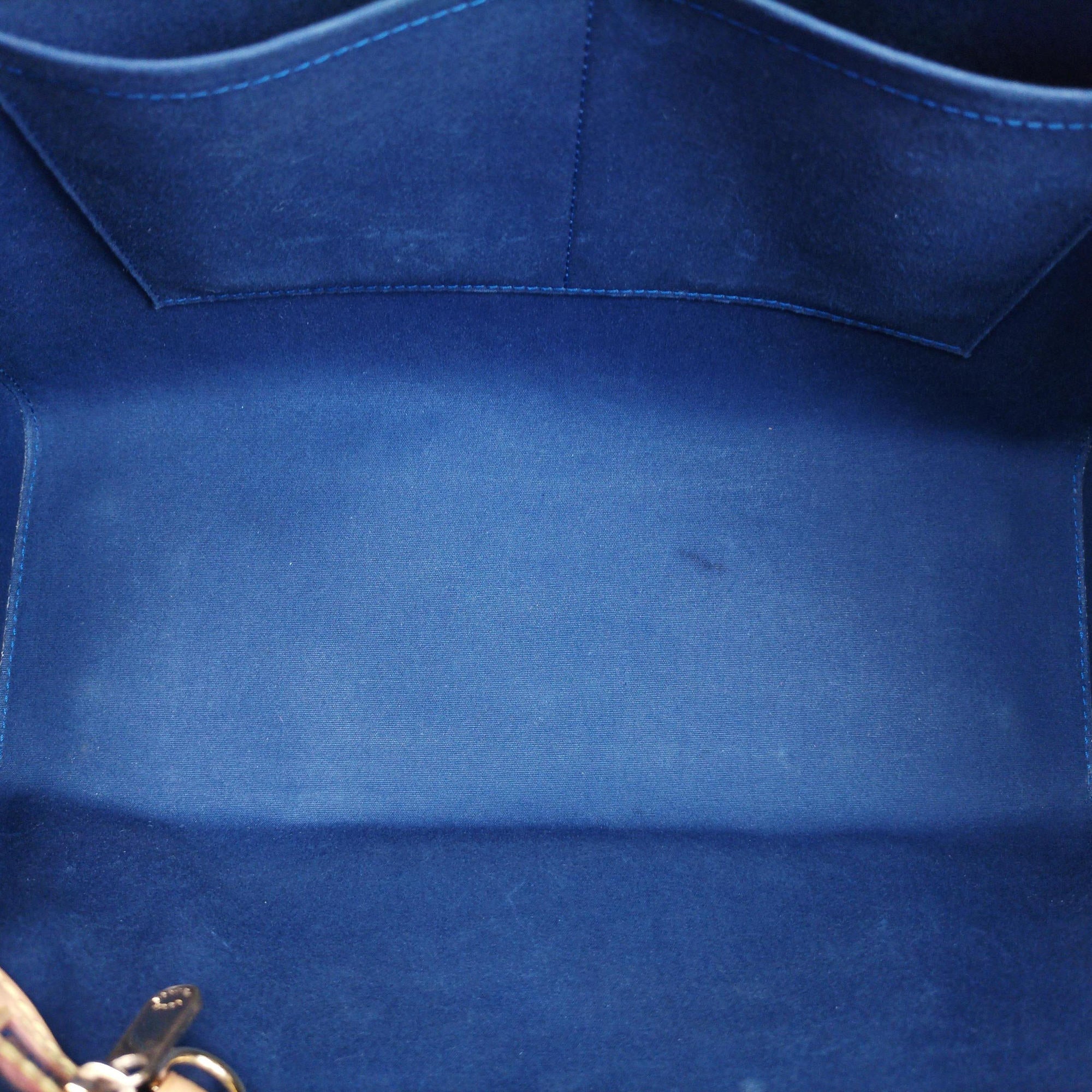 Pre-owned Louis Vuitton Brea MM granblue Vernis M90054 shoulderbag | stylenewstar