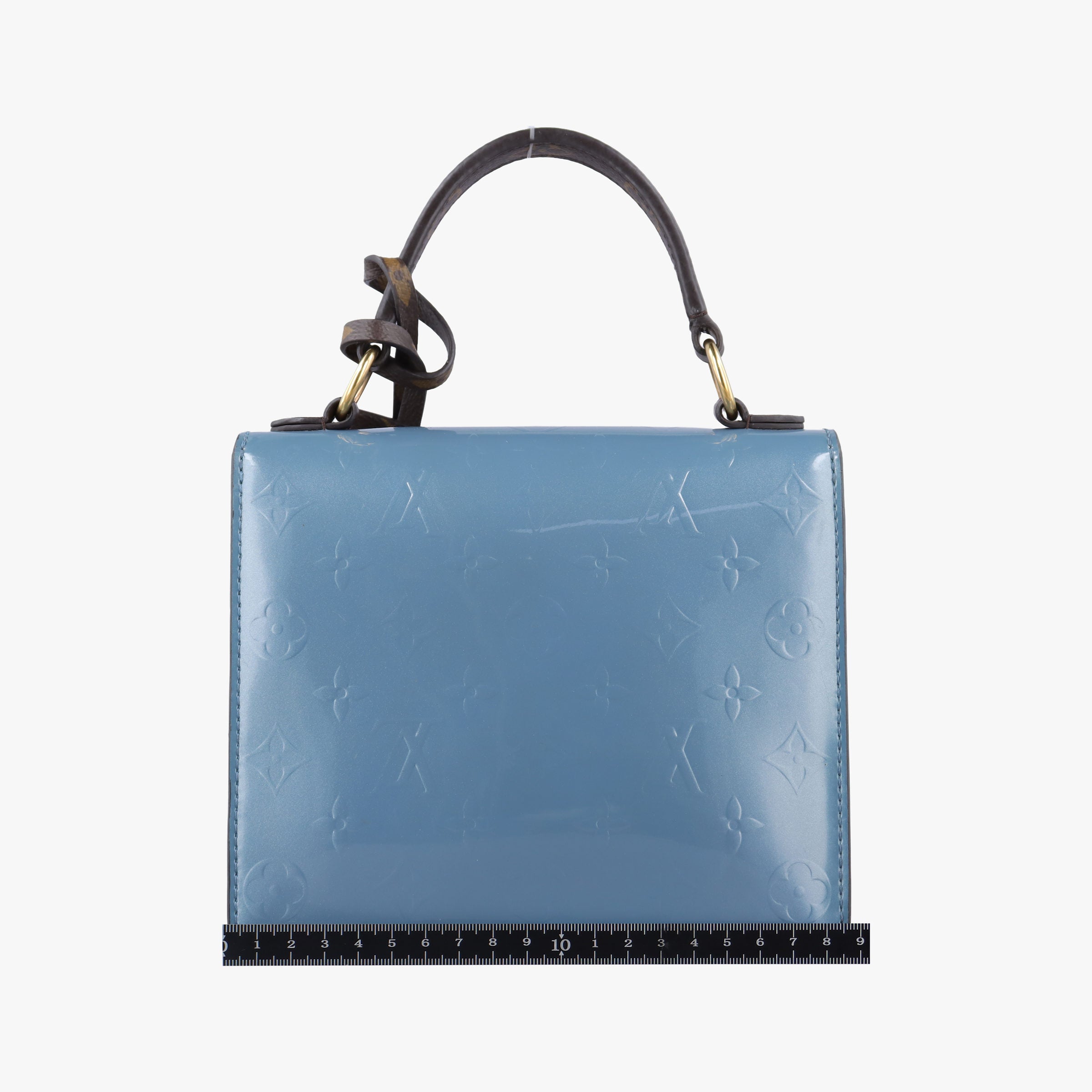 Vintage Louis Vuitton Spring Street PM BLACK×white×Blue Vernis×Monogram×Epi M90375 shoulderbag | stylenewstar