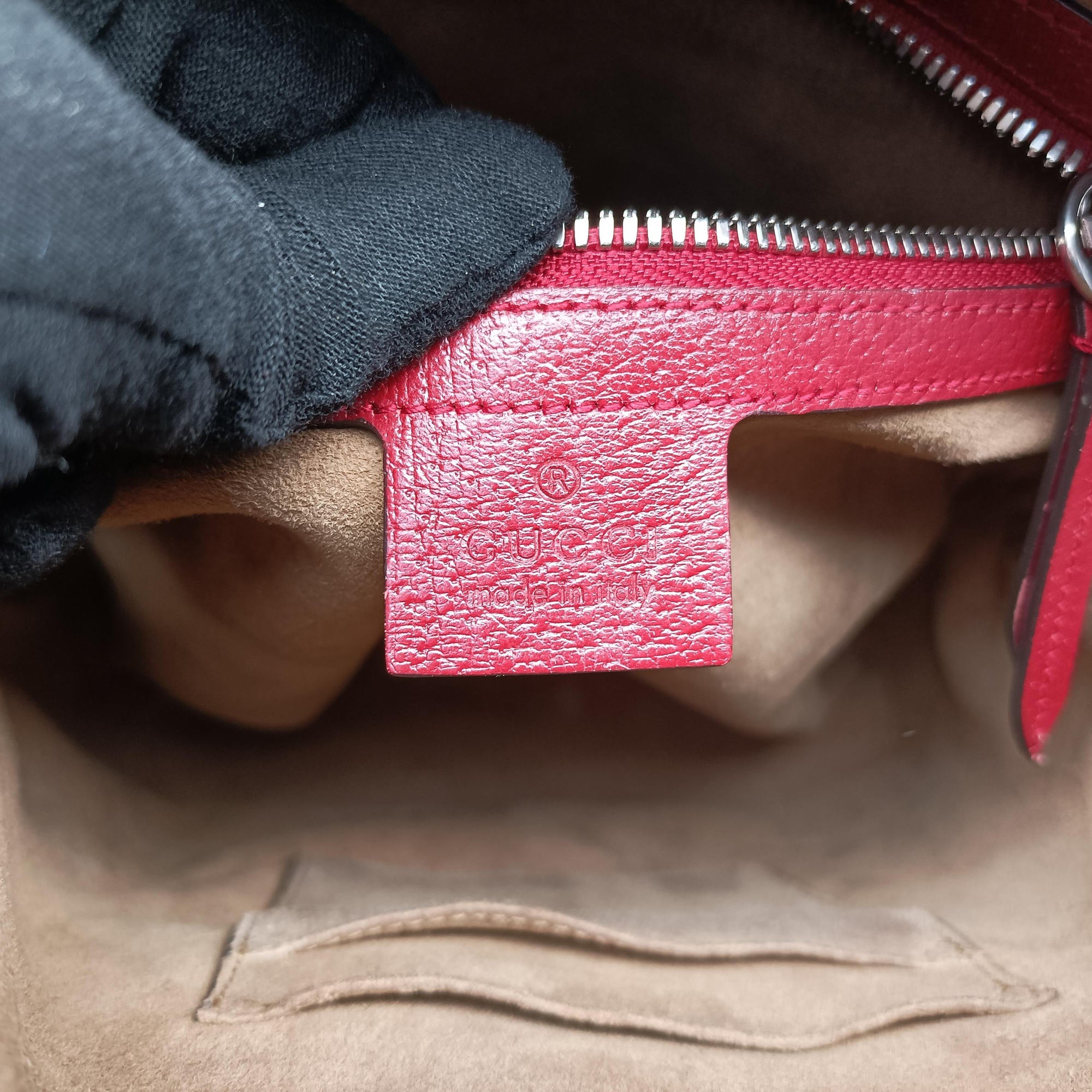 Vintage Gucci GG Supreme Tian beige×Multicolour PVC coated canvas×Leather 427042 backpack/rucksack | stylenewstar