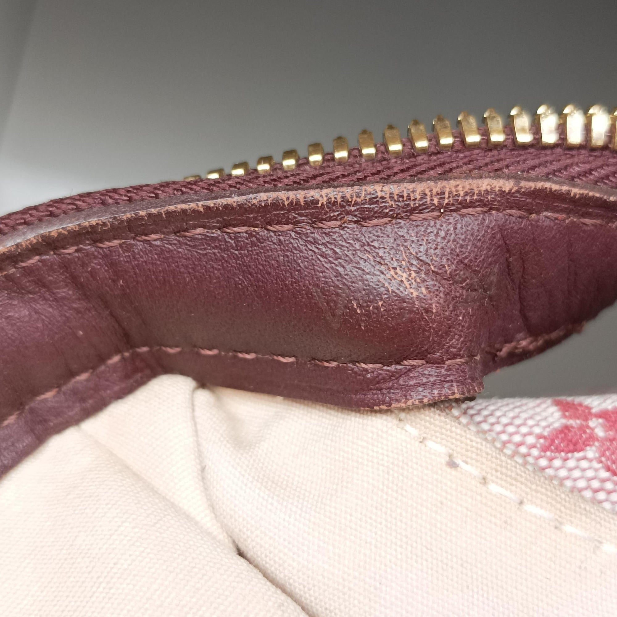 Pre-owned Louis Vuitton Josephine PM Cherry Monogram Mini Canva M92314 handbag | stylenewstar