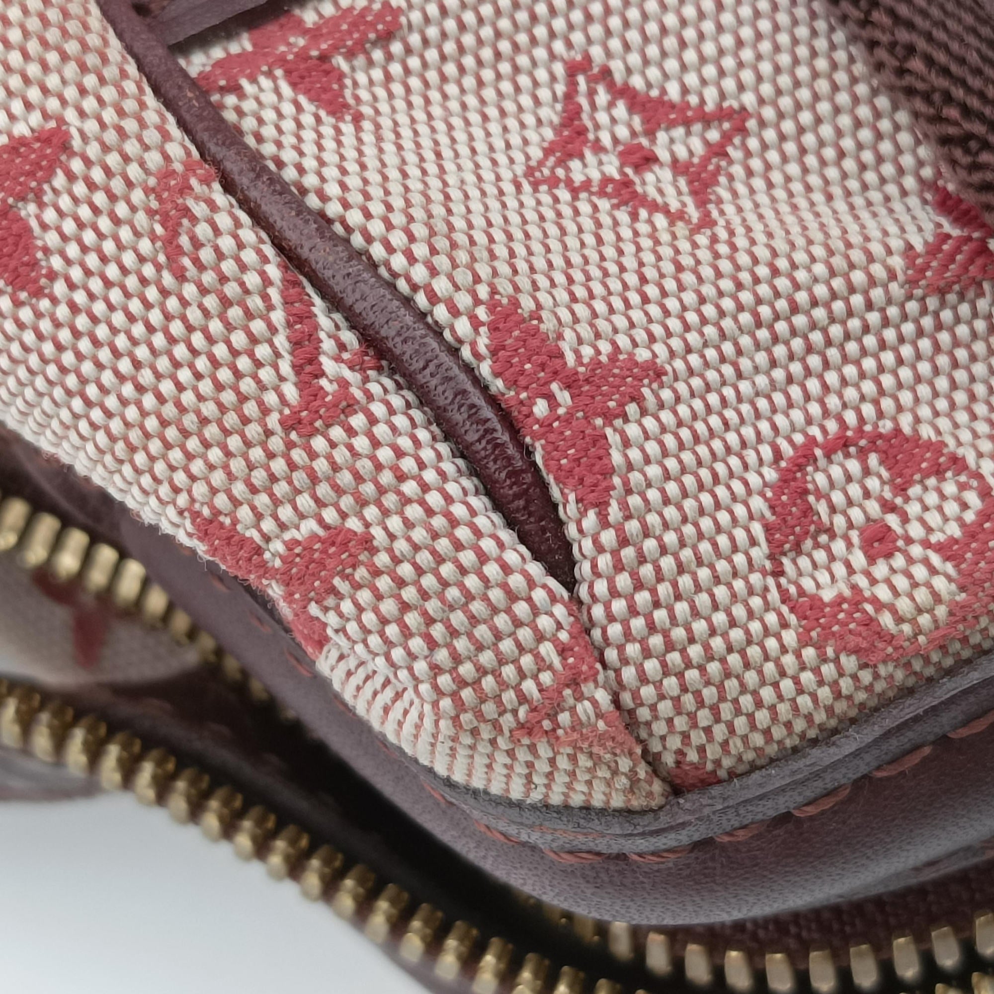 Pre-owned Louis Vuitton Josephine PM Cherry Monogram Mini Canva M92314 handbag | stylenewstar