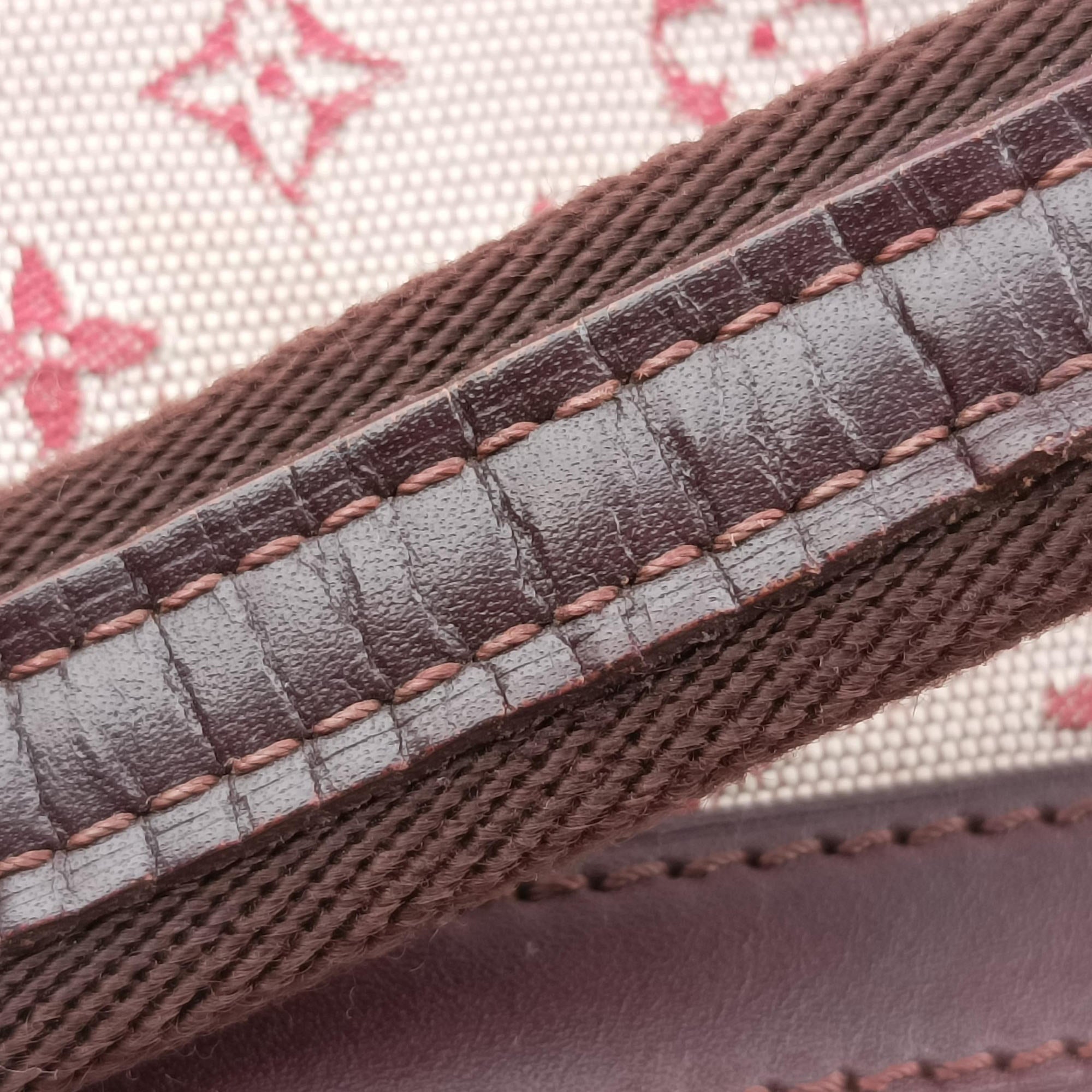 Pre-owned Louis Vuitton Josephine PM Cherry Monogram Mini Canva M92314 handbag | stylenewstar