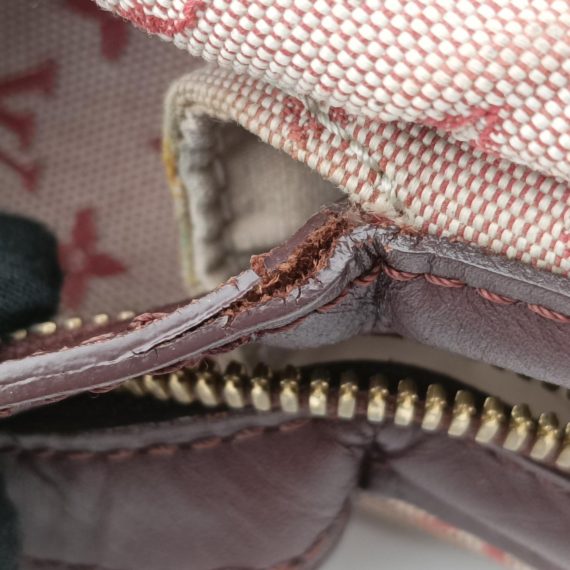 Pre-owned Louis Vuitton Josephine PM Cherry Monogram Mini Canva M92314 handbag | stylenewstar