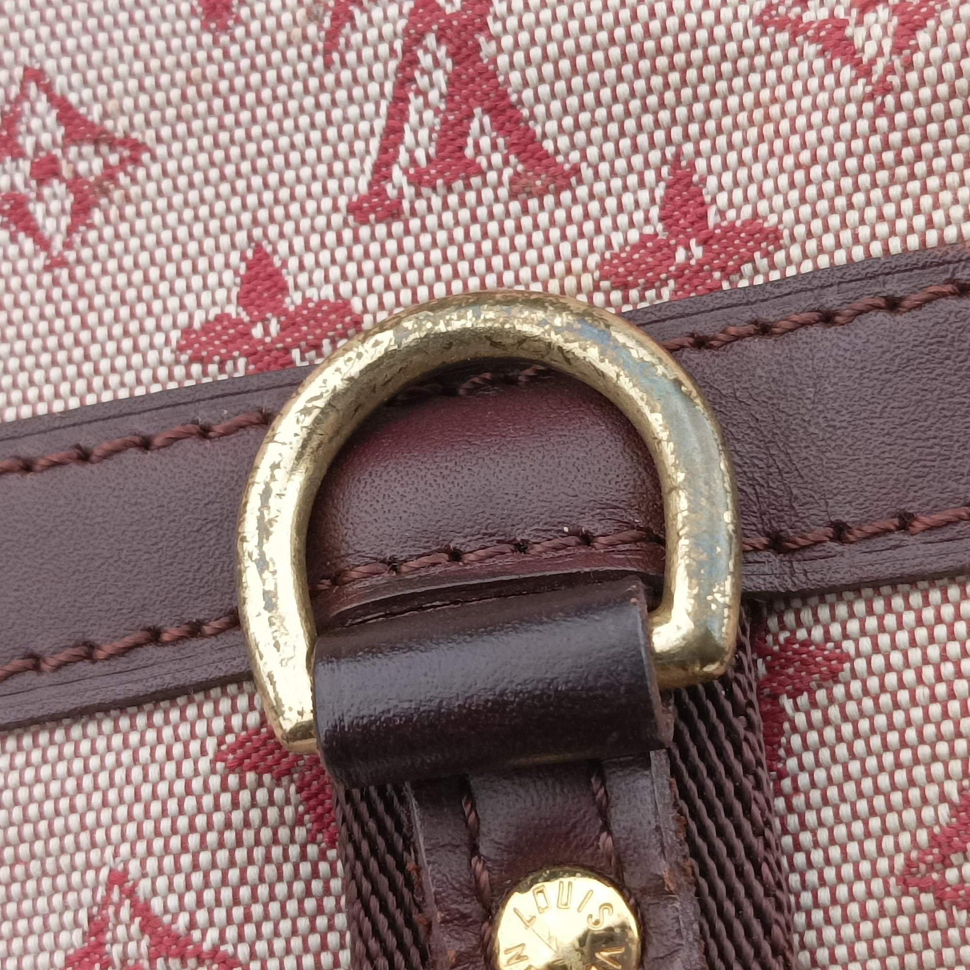 Pre-owned Louis Vuitton Josephine PM Cherry Monogram Mini Canva M92314 handbag | stylenewstar