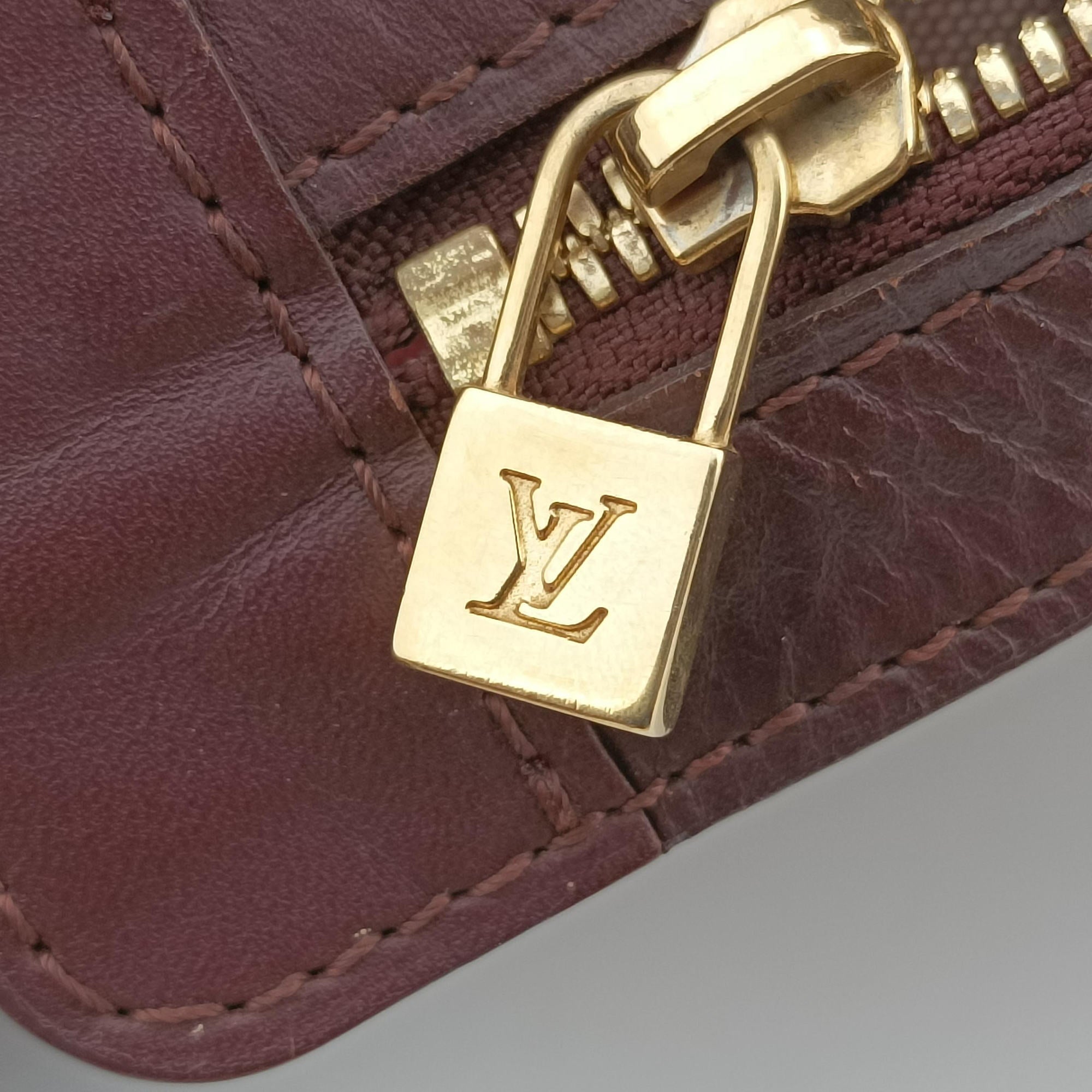 Pre-owned Louis Vuitton Josephine PM Cherry Monogram Mini Canva M92314 handbag | stylenewstar