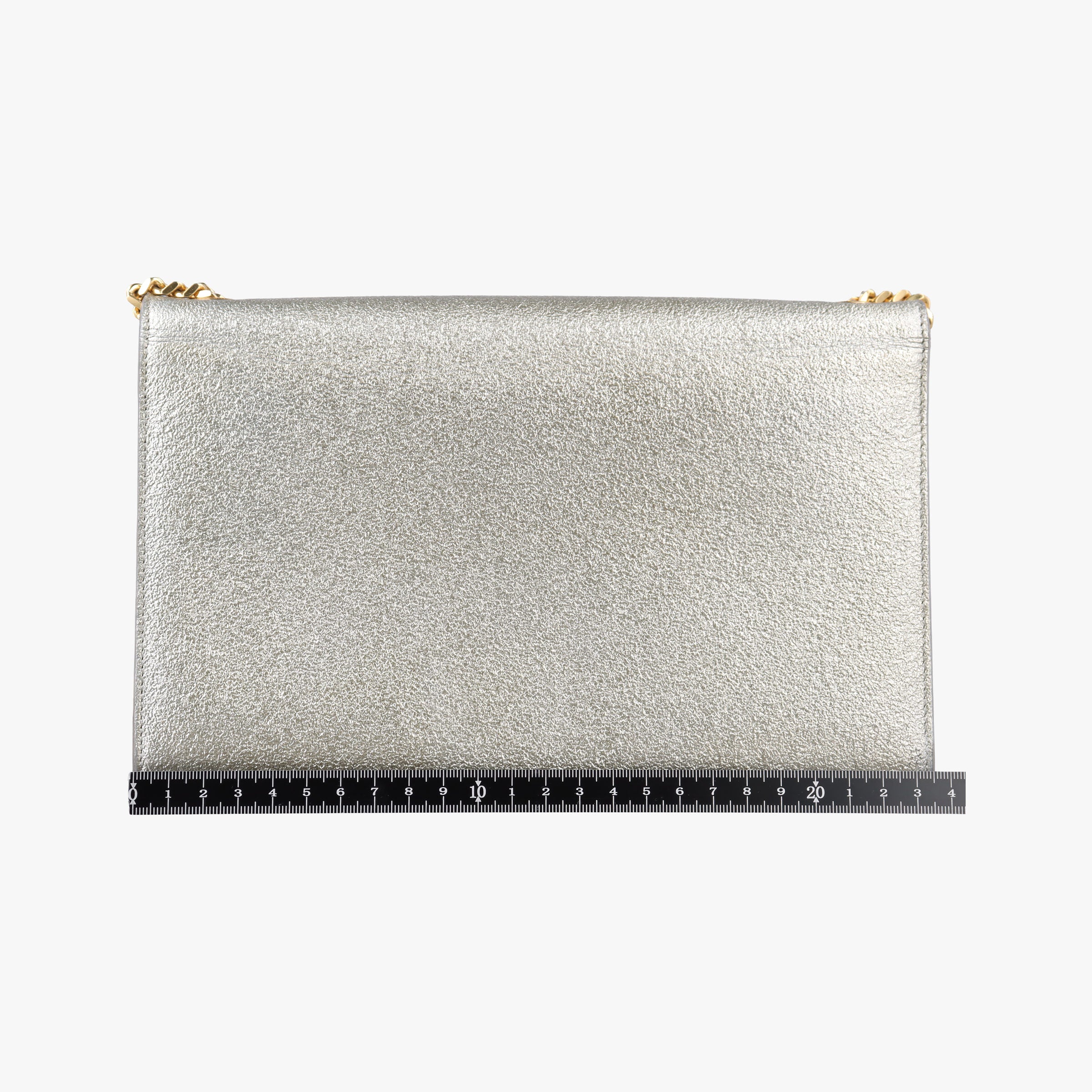 Pre-owned Yves Saint Laurent KATE Golden Leather 364021 shoulderbag | stylenewstar