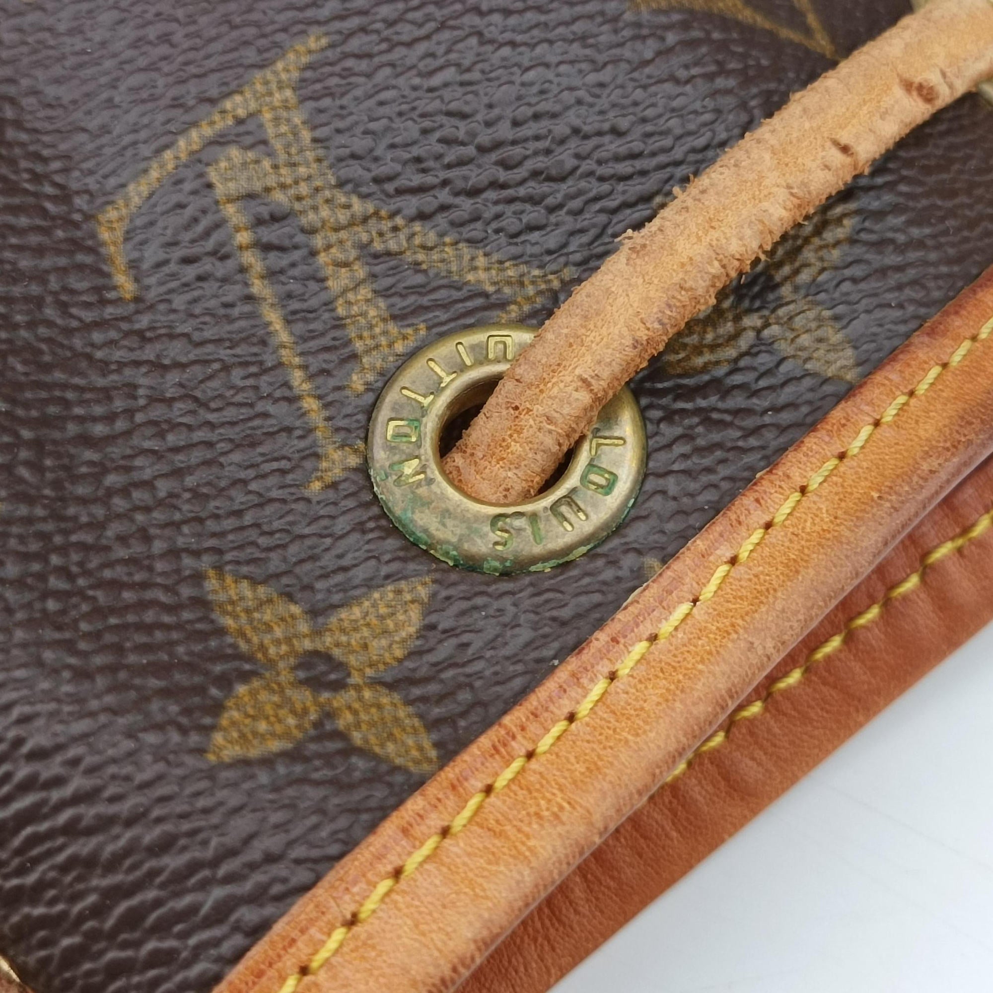 Pre-owned Louis Vuitton Petit Noe Brown Monogram Canvas M42224 shoulderbag | stylenewstar
