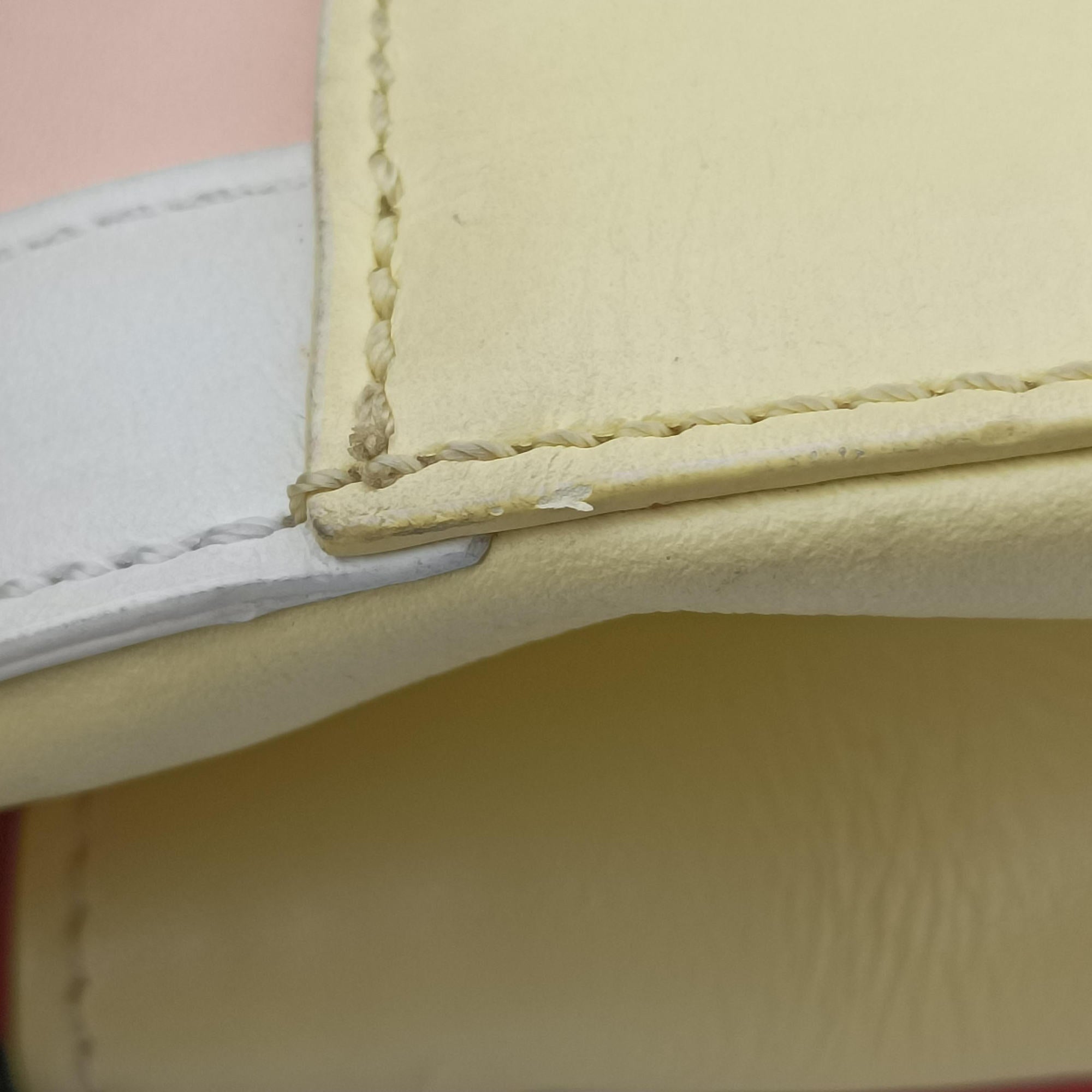 Secondhand Christian Louboutin Sweet Charity pink ×rose red ×yellow Leather  shoulderbag | stylenewstar