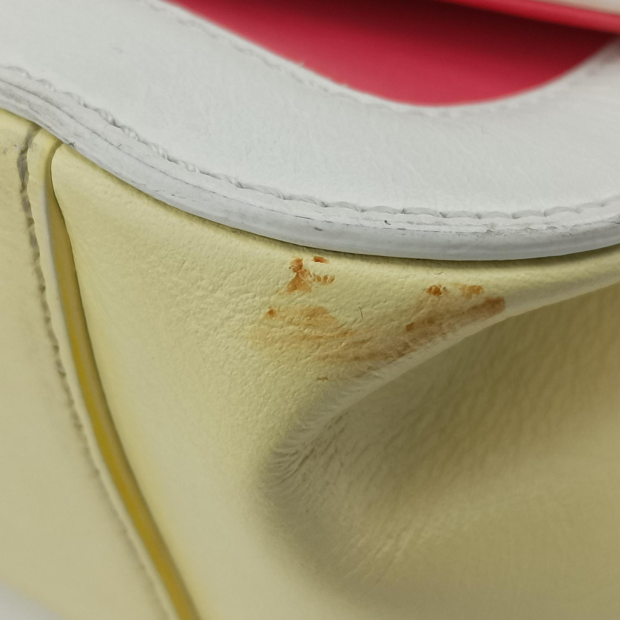 Secondhand Christian Louboutin Sweet Charity pink ×rose red ×yellow Leather  shoulderbag | stylenewstar