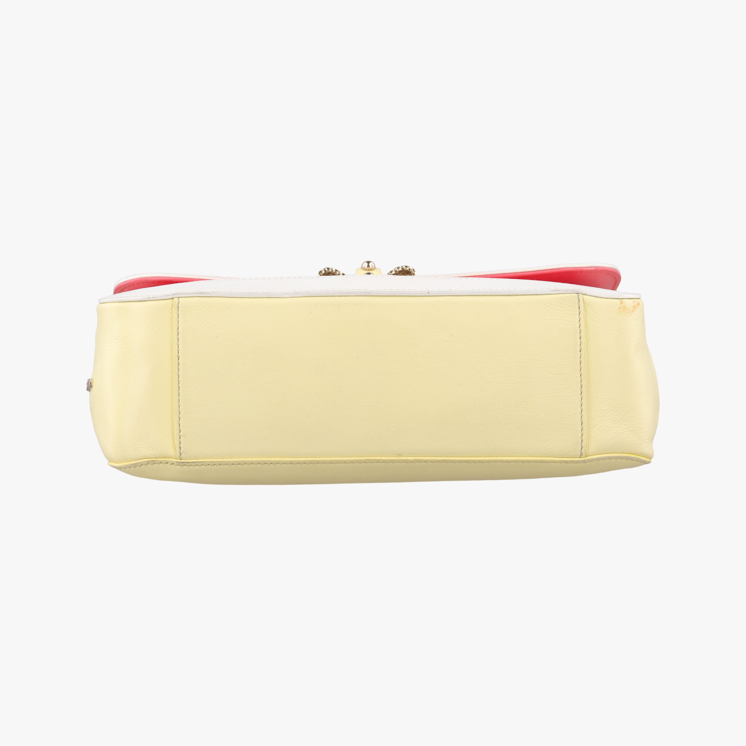 Secondhand Christian Louboutin Sweet Charity pink ×rose red ×yellow Leather  shoulderbag | stylenewstar