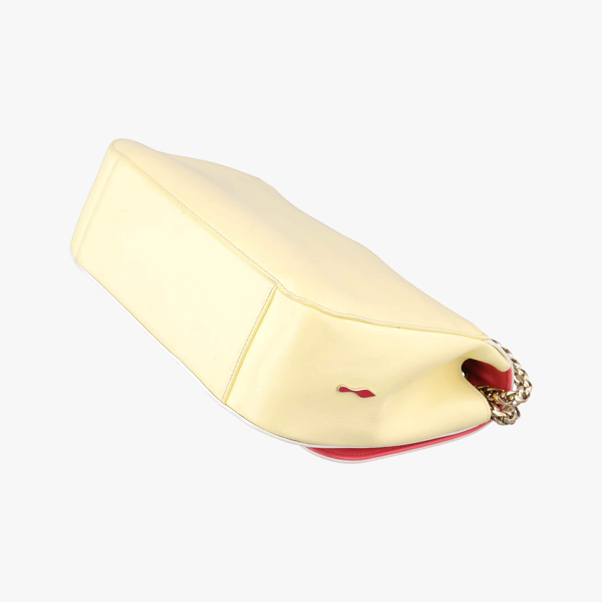 Secondhand Christian Louboutin Sweet Charity pink ×rose red ×yellow Leather  shoulderbag | stylenewstar
