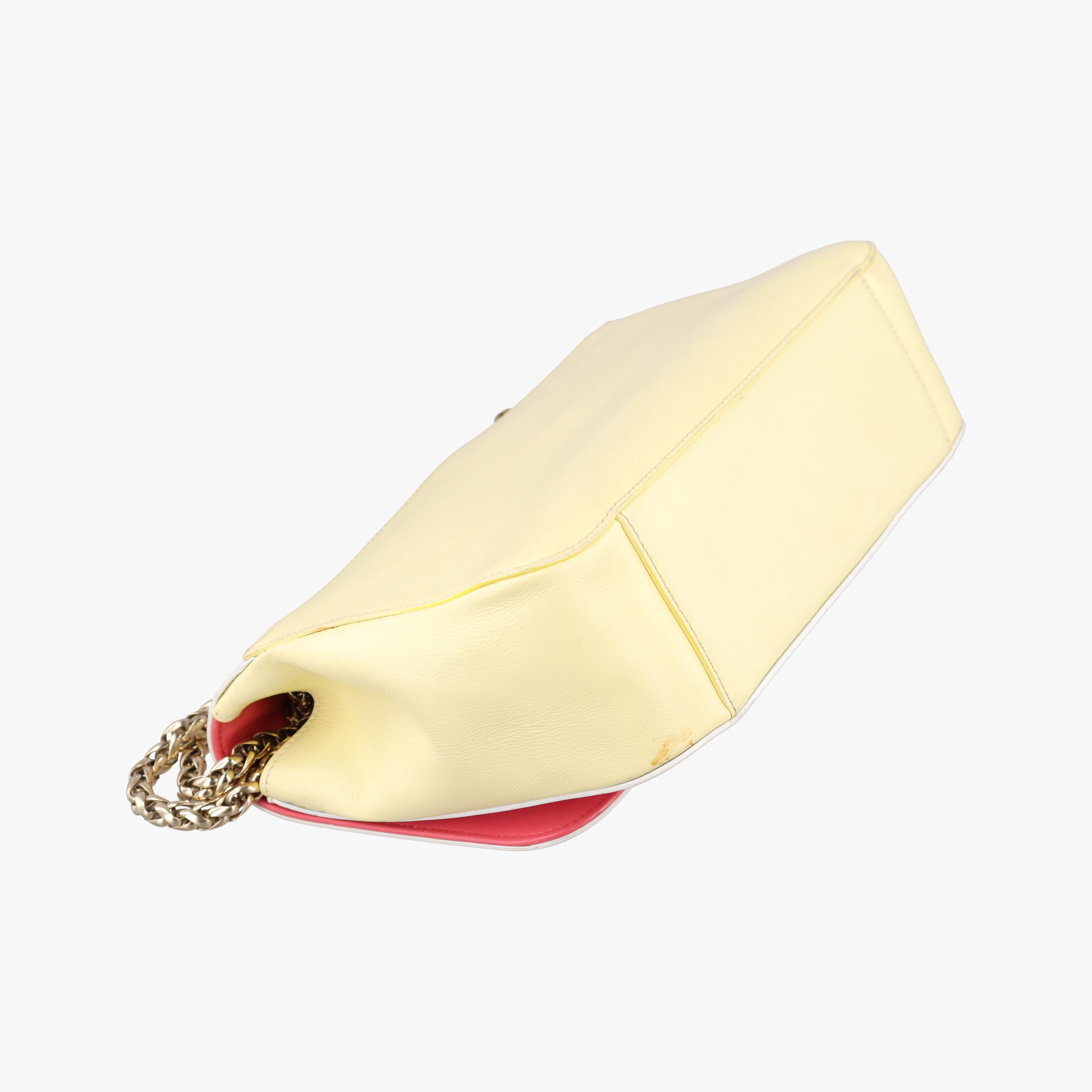 Secondhand Christian Louboutin Sweet Charity pink ×rose red ×yellow Leather  shoulderbag | stylenewstar