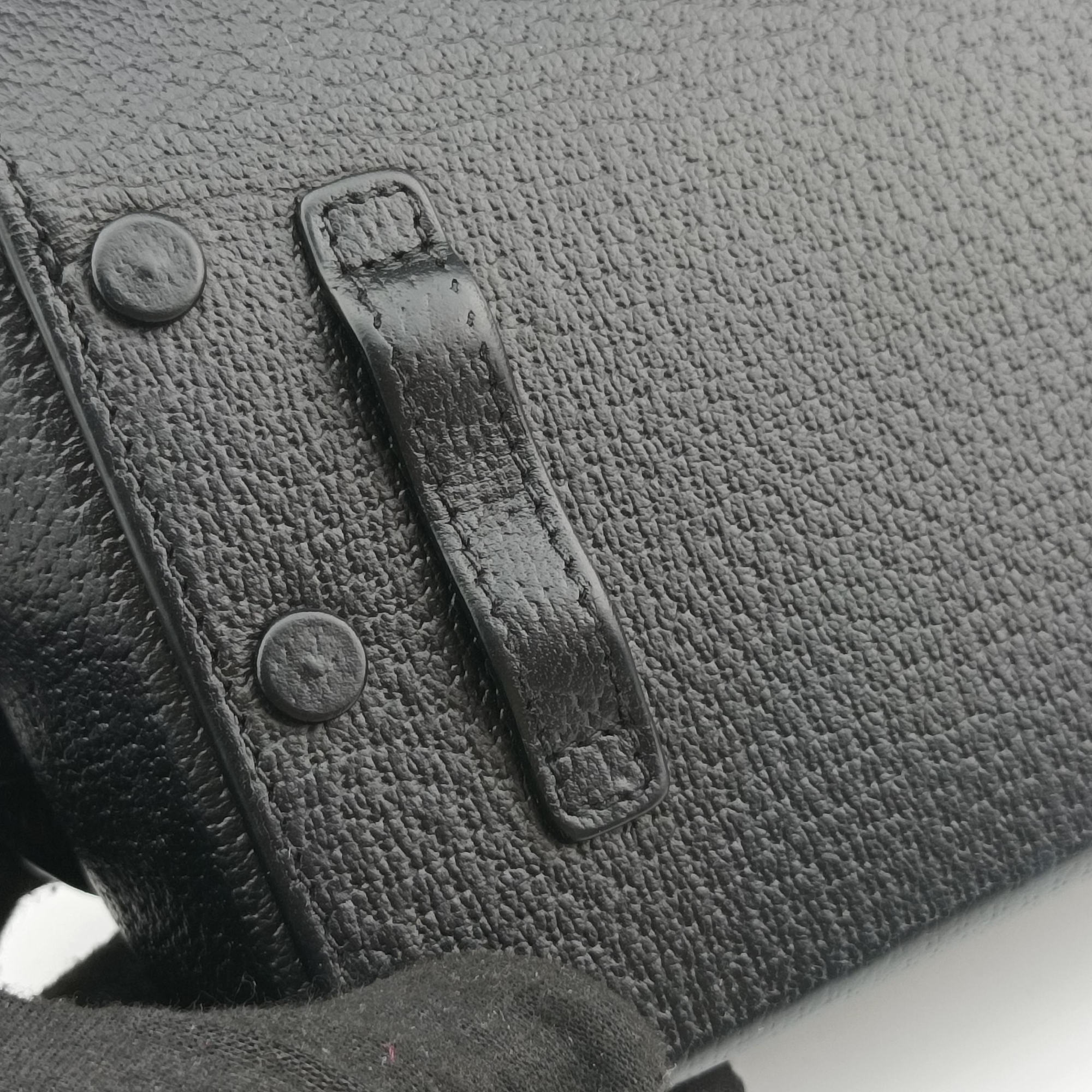 Pre-owned Gucci Horsebit 1955 Black Leather 732314 shoulderbag | stylenewstar