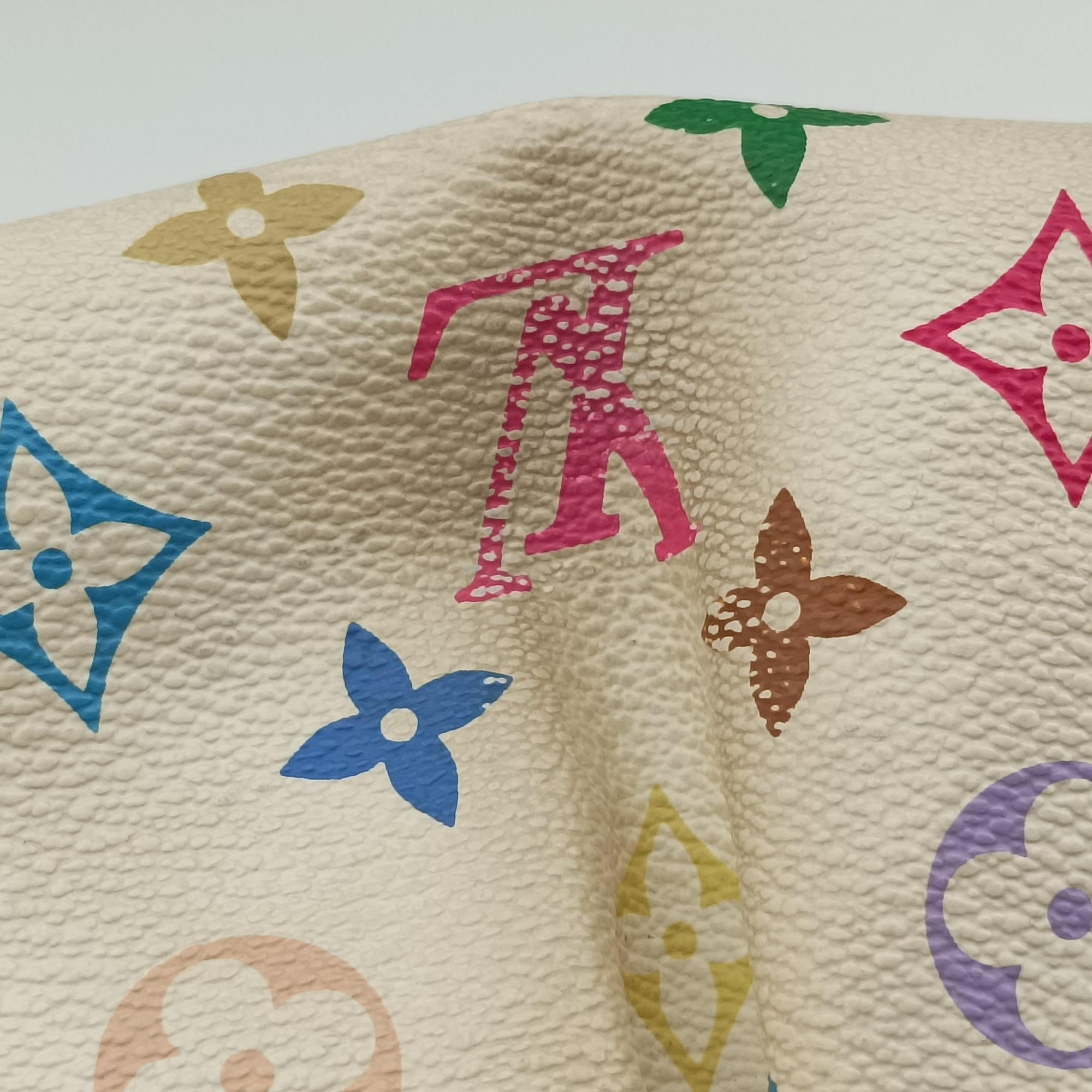 Pre-owned Louis Vuitton JUDY MM white Monogram Multicolor M40255 shoulderbag | stylenewstar