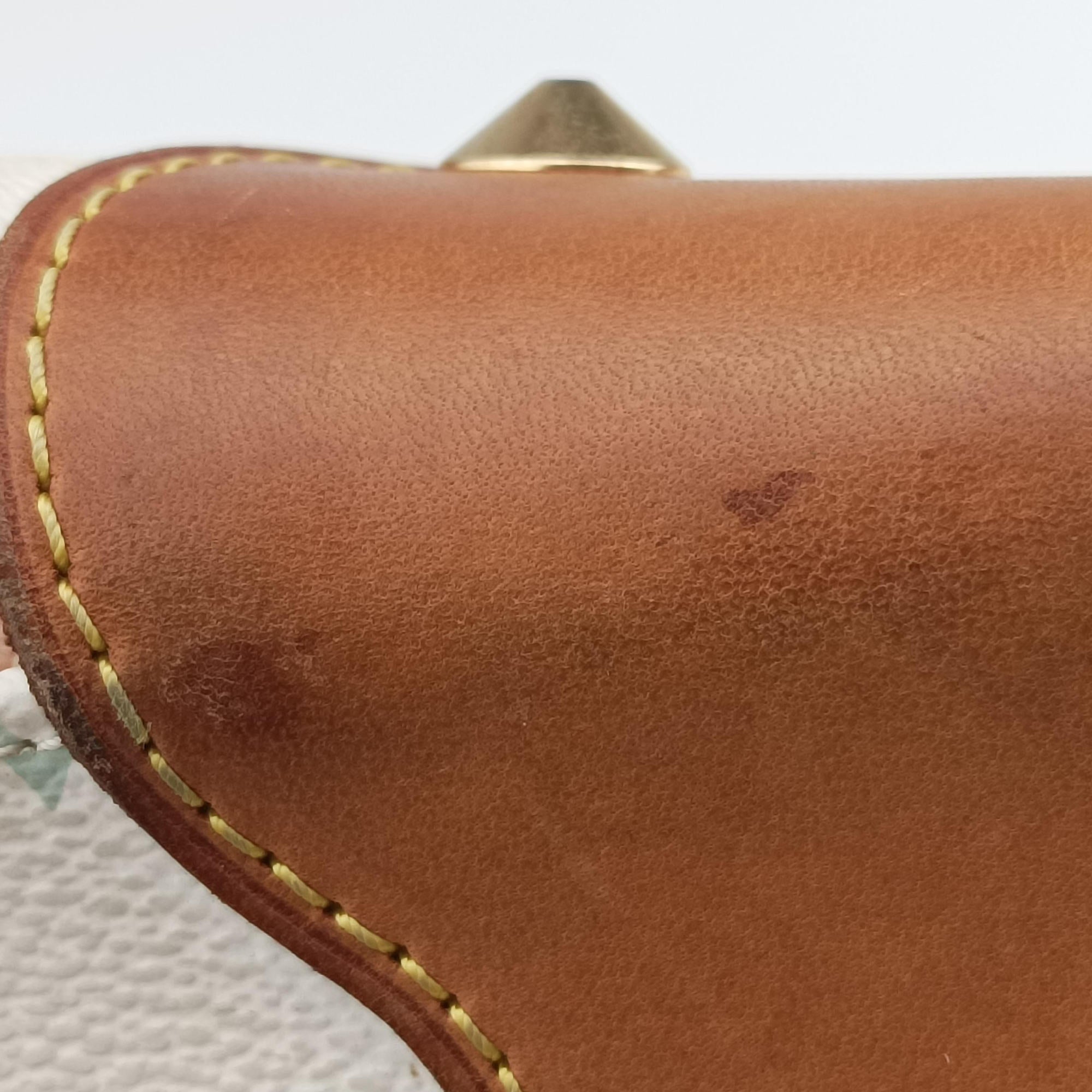 Pre-owned Louis Vuitton JUDY MM white Monogram Multicolor M40255 shoulderbag | stylenewstar