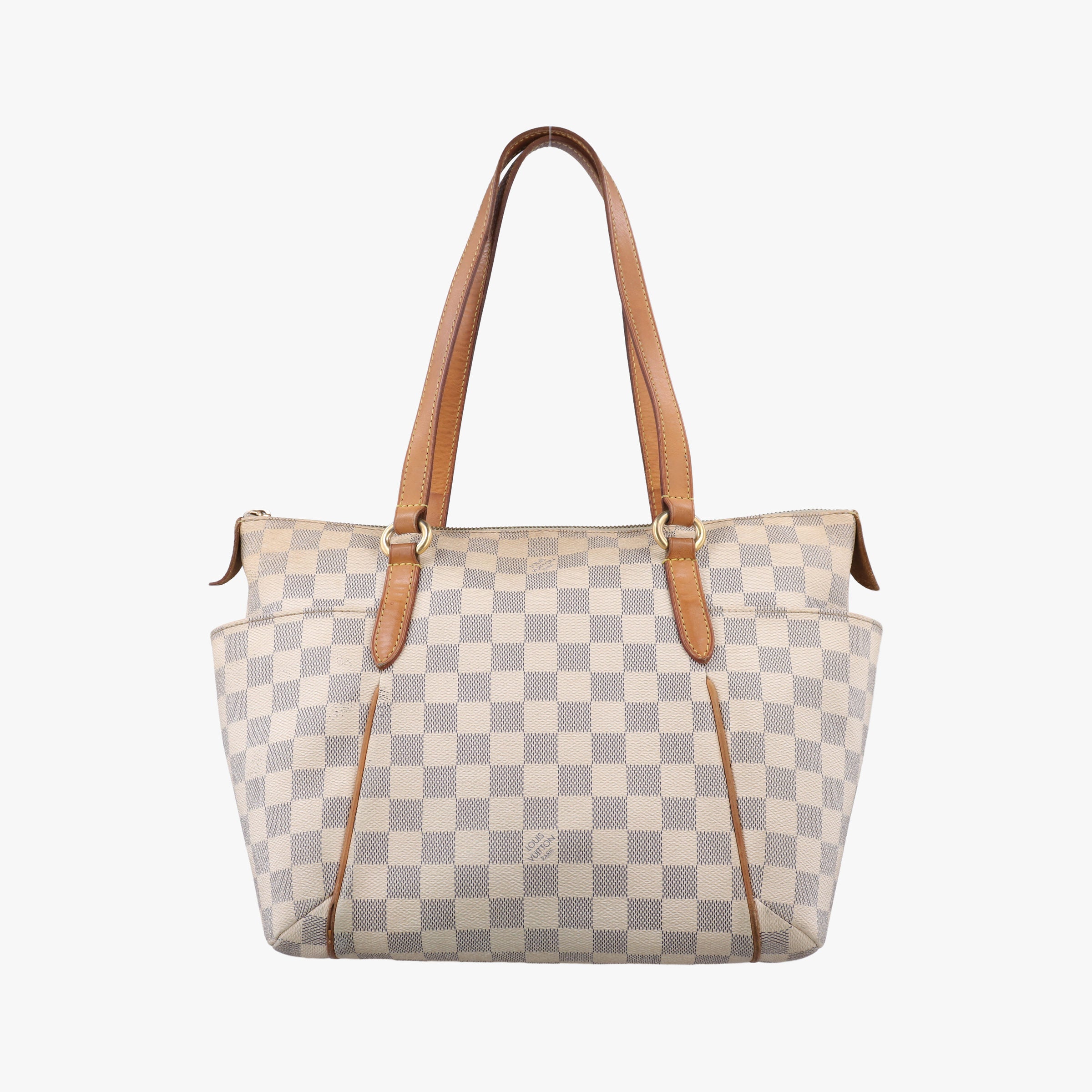 Pre-owned Louis Vuitton TOTALLY MM AZUR Damier Canvas N51262 shoulderbag | stylenewstar