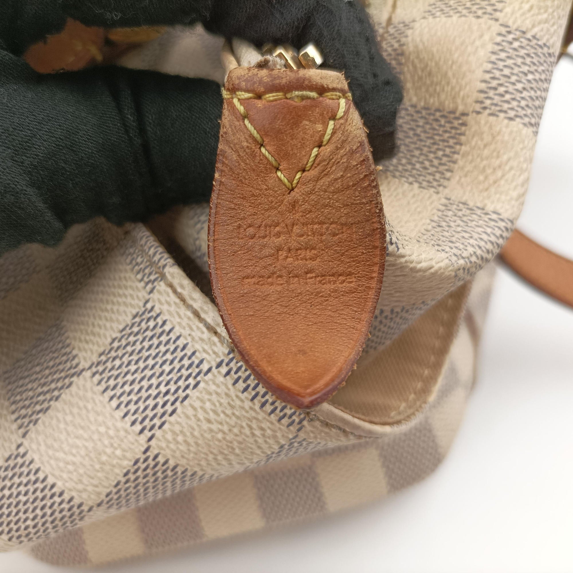 Pre-owned Louis Vuitton TOTALLY MM AZUR Damier Canvas N51262 shoulderbag | stylenewstar