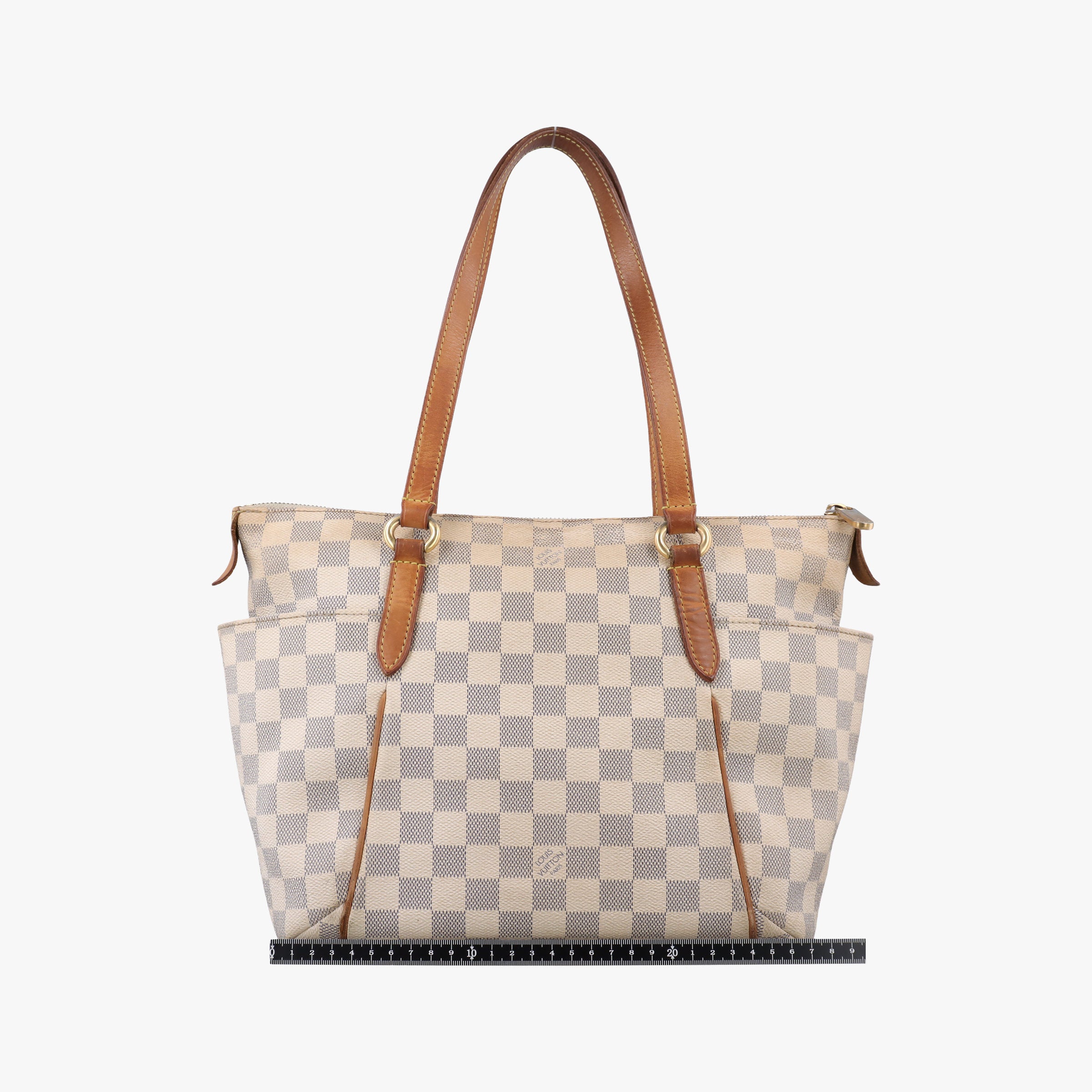 Pre-owned Louis Vuitton TOTALLY MM AZUR Damier Canvas N51262 shoulderbag | stylenewstar