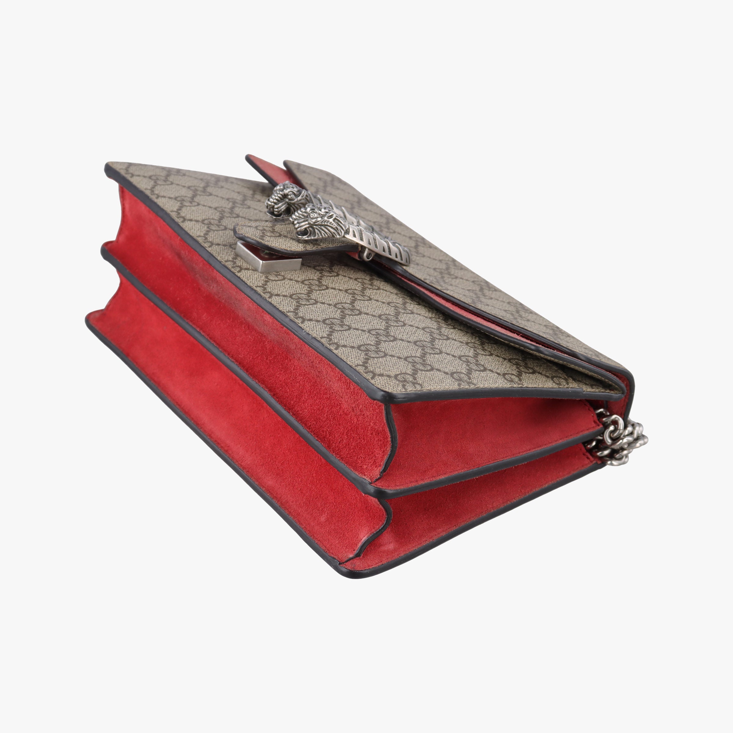 Vintage Gucci Dionysus beige×red PVC coated canvas× suede 400249 shoulderbag | stylenewstar