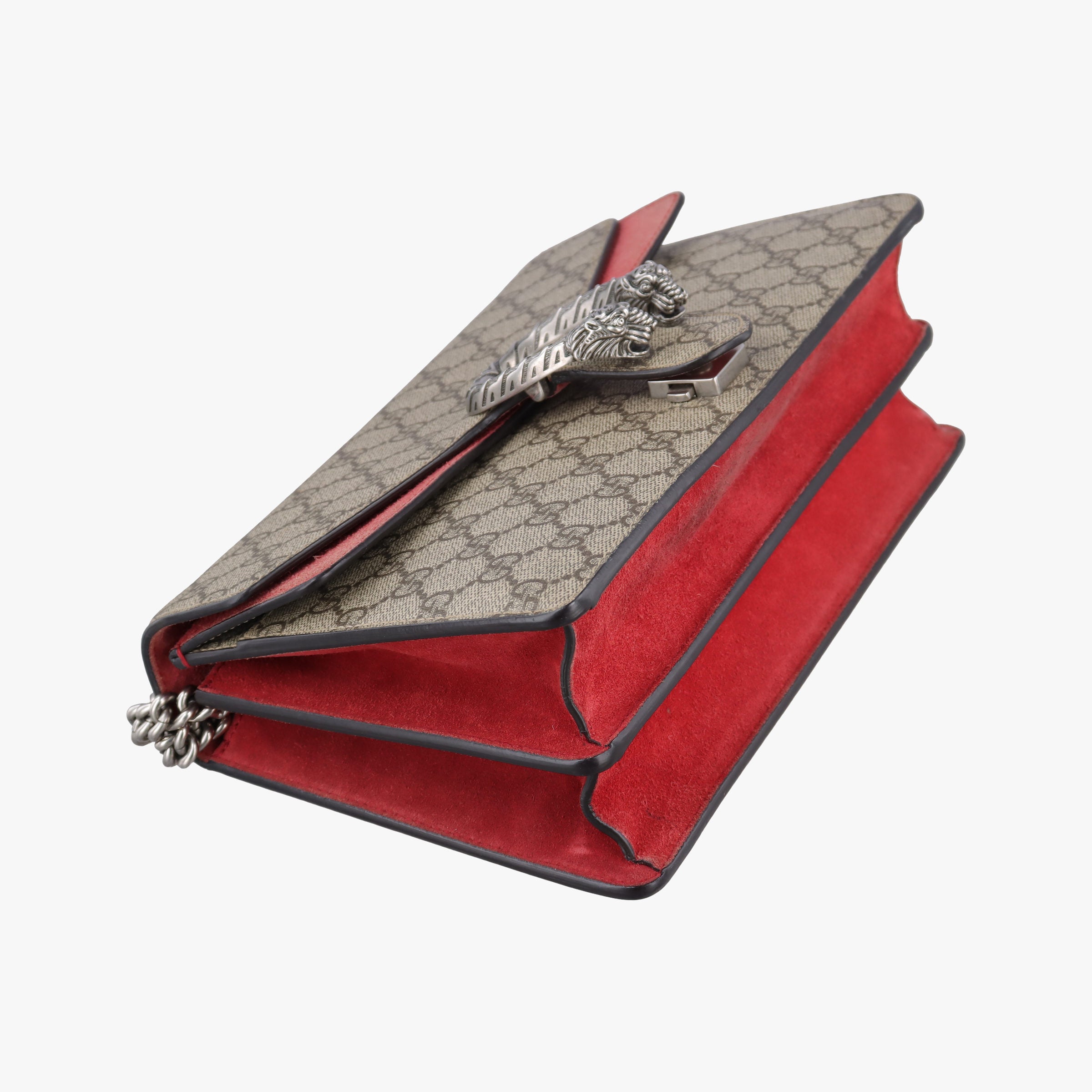 Vintage Gucci Dionysus beige×red PVC coated canvas× suede 400249 shoulderbag | stylenewstar