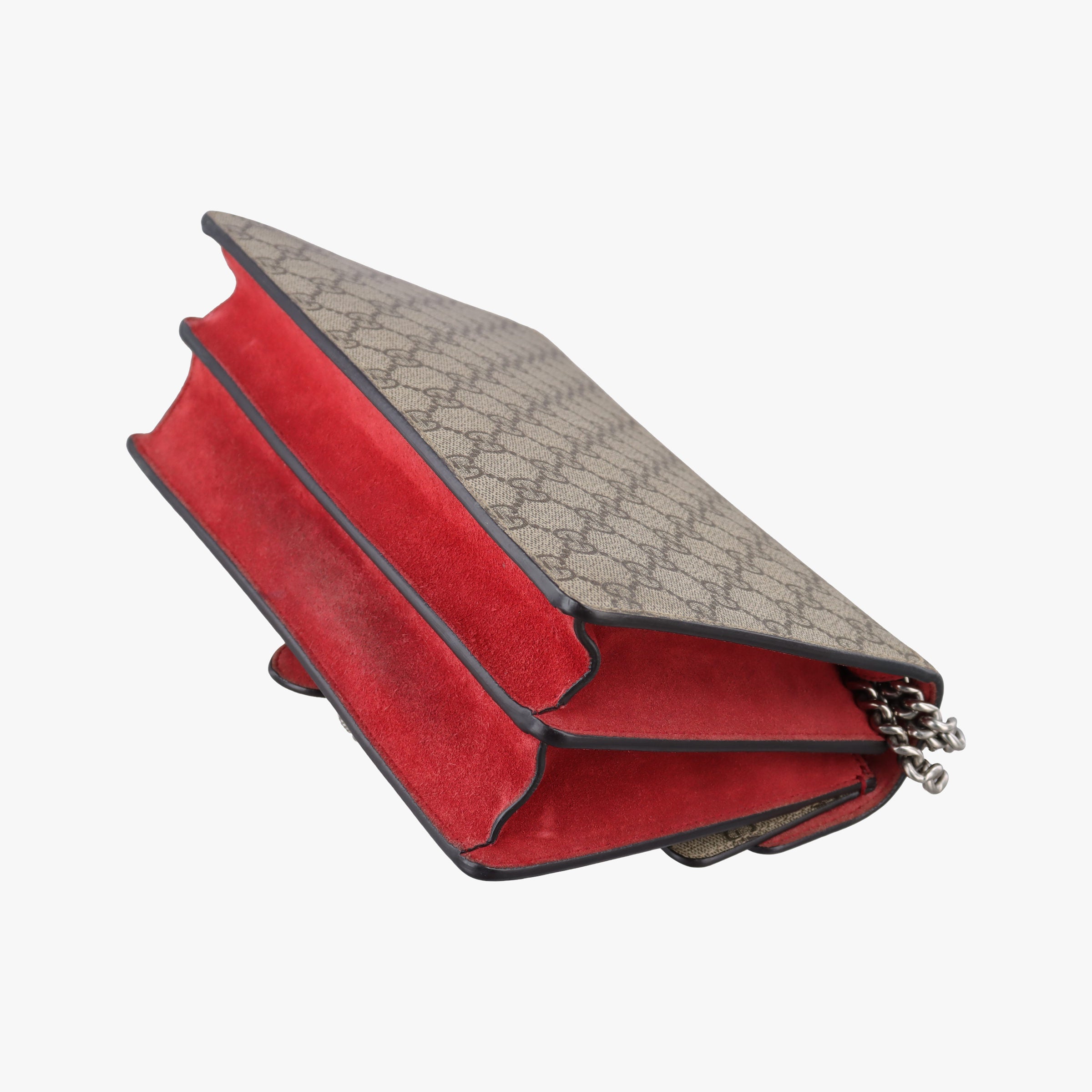 Vintage Gucci Dionysus beige×red PVC coated canvas× suede 400249 shoulderbag | stylenewstar