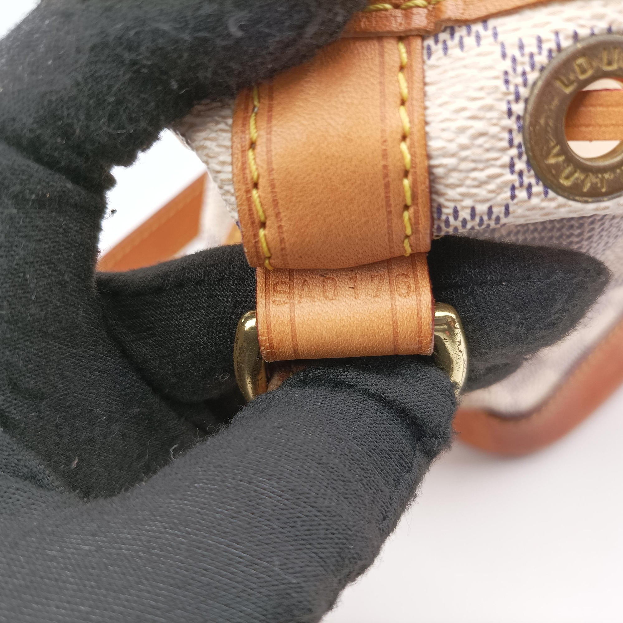 Pre-owned Louis Vuitton Noe BB AZUR Damier Canvas N41220 shoulderbag | stylenewstar