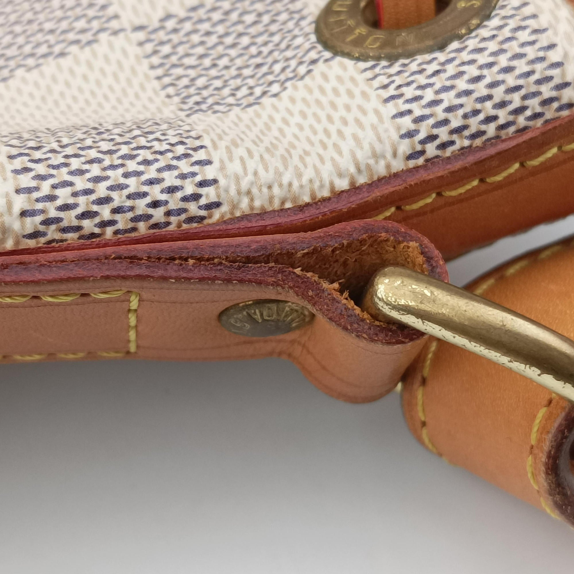 Pre-owned Louis Vuitton Noe BB AZUR Damier Canvas N41220 shoulderbag | stylenewstar