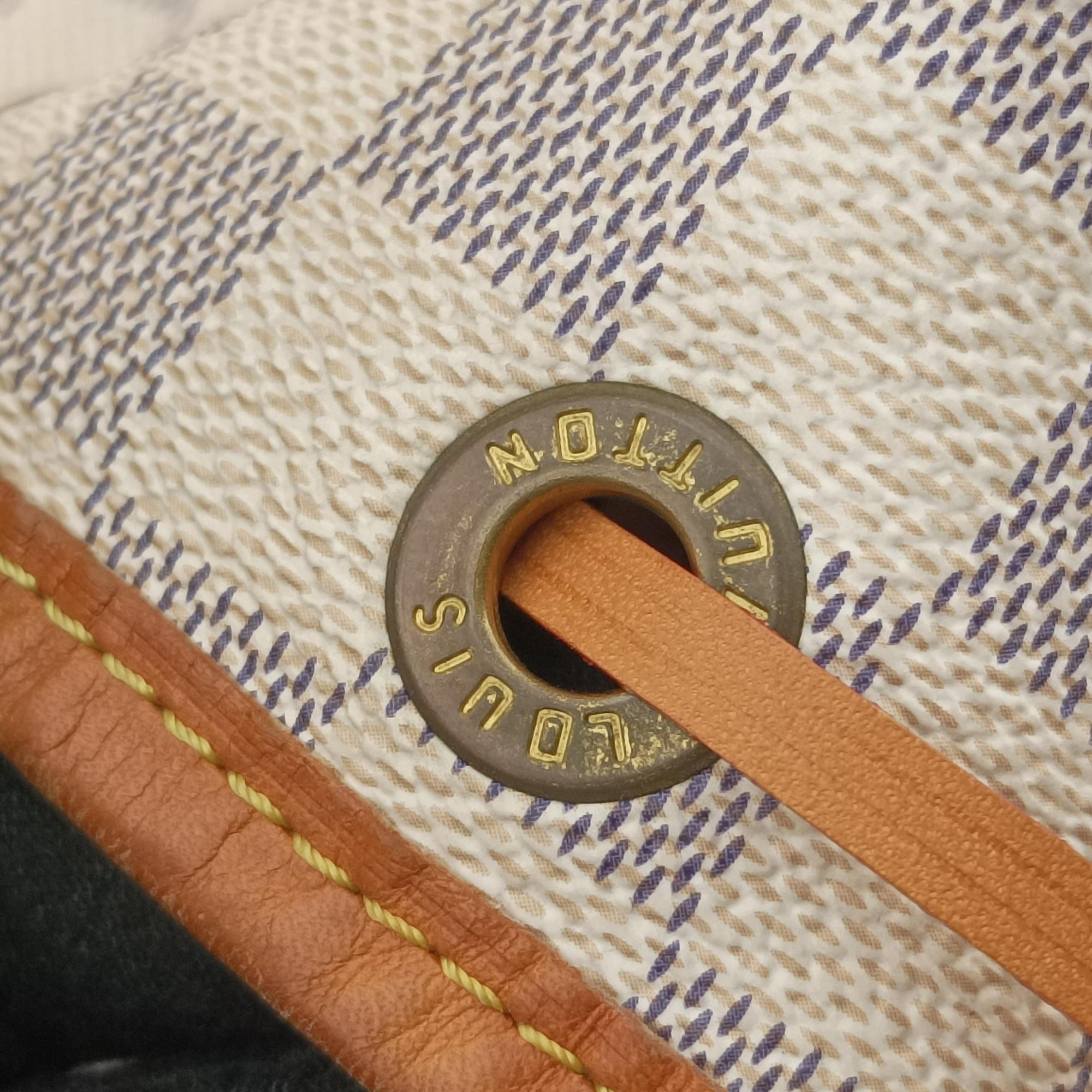 Pre-owned Louis Vuitton Noe BB AZUR Damier Canvas N41220 shoulderbag | stylenewstar