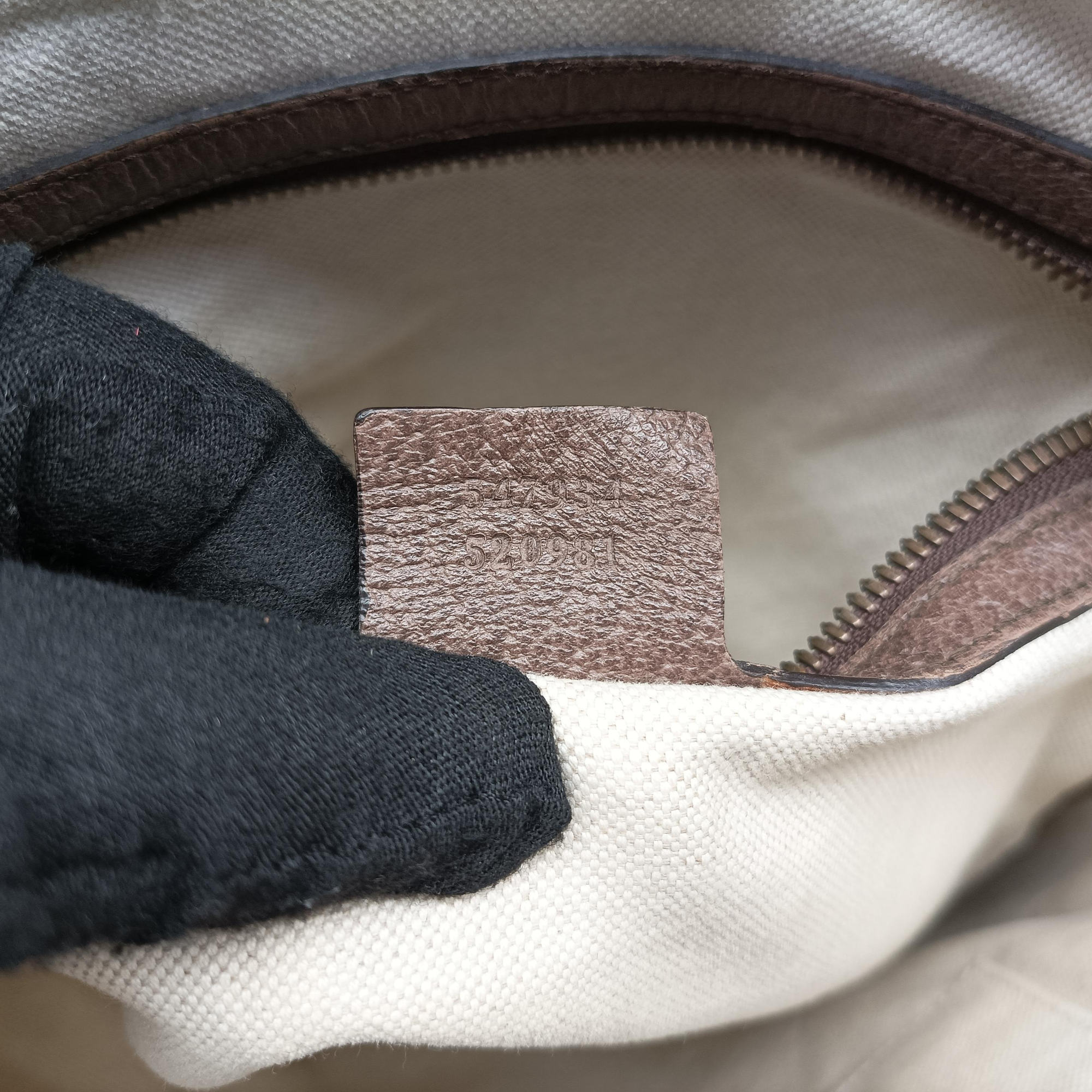 Secondhand Gucci Ophidia Beige PVC coated canvas×leather 547934 shoulderbag | stylenewstar