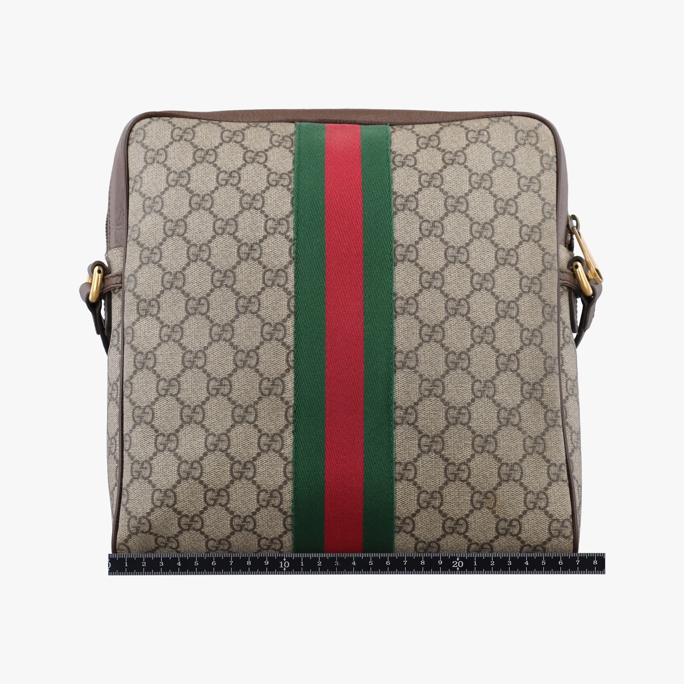 Secondhand Gucci Ophidia Beige PVC coated canvas×leather 547934 shoulderbag | stylenewstar