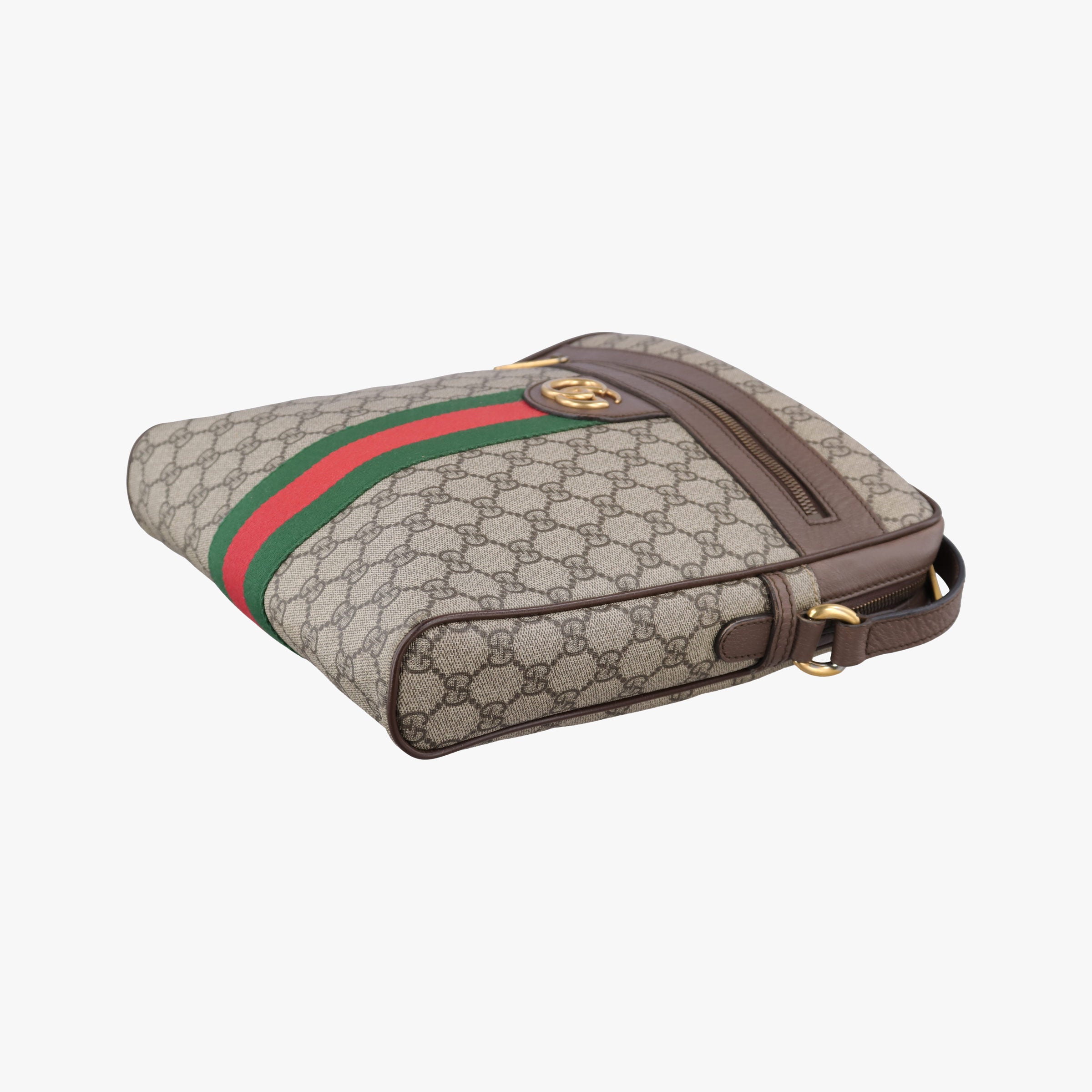 Secondhand Gucci Ophidia Beige PVC coated canvas×leather 547934 shoulderbag | stylenewstar