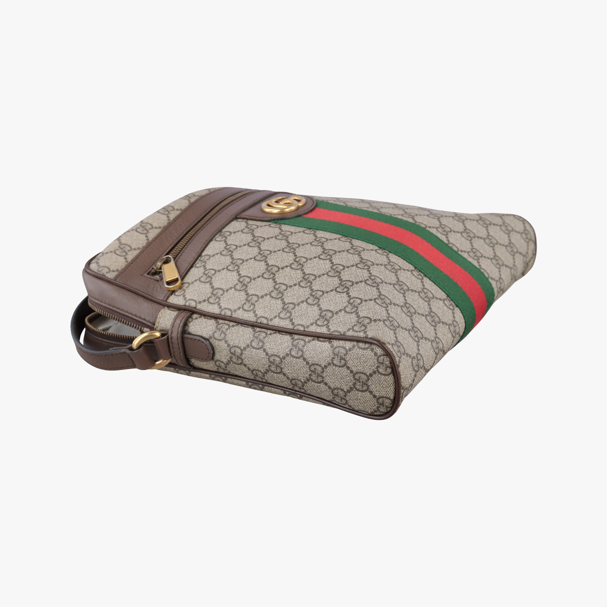 Secondhand Gucci Ophidia Beige PVC coated canvas×leather 547934 shoulderbag | stylenewstar