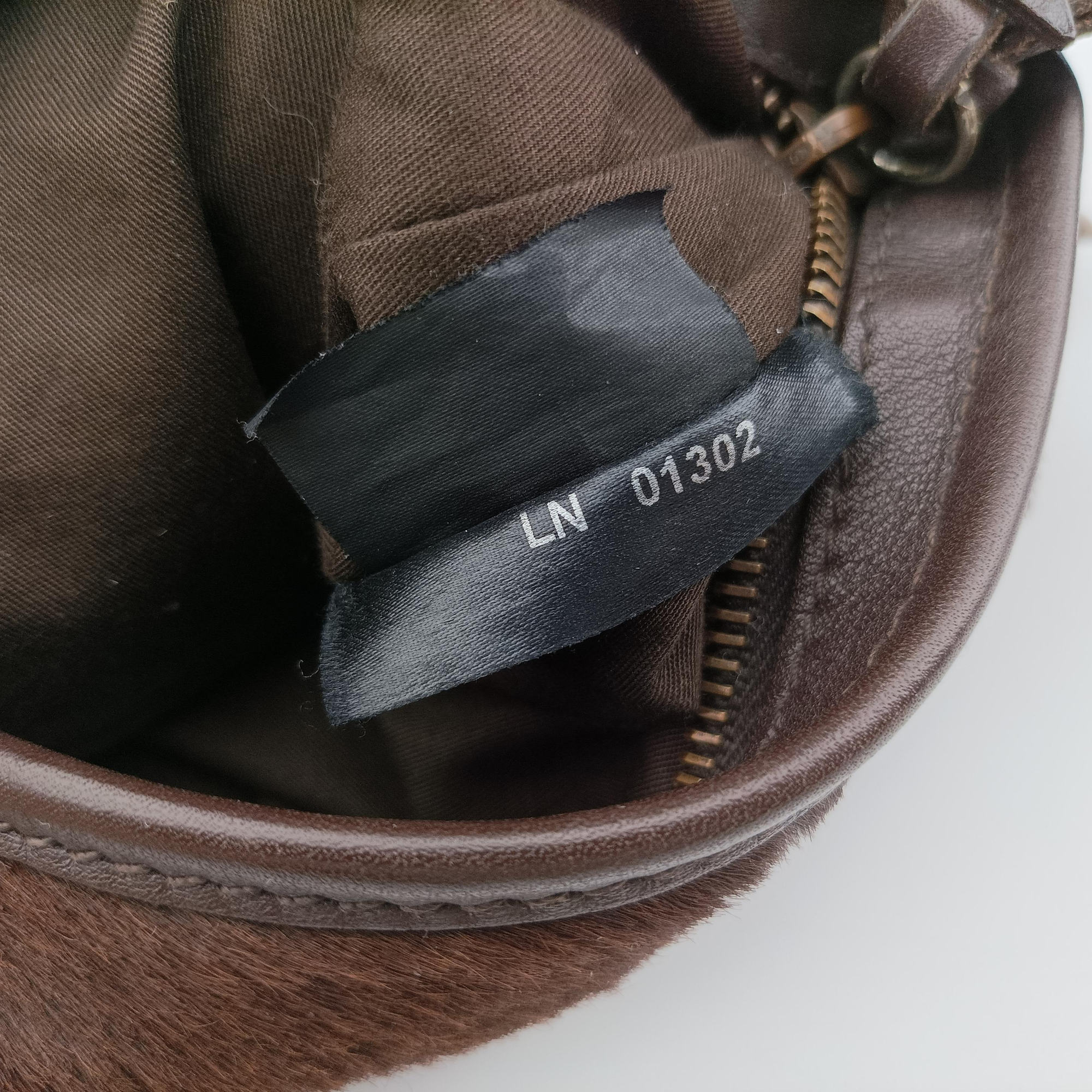 Pre-owned Miu Miu Horsebit Cow Print Hobo Brown Pony-style Calfskin × Leather  shoulderbag | stylenewstar