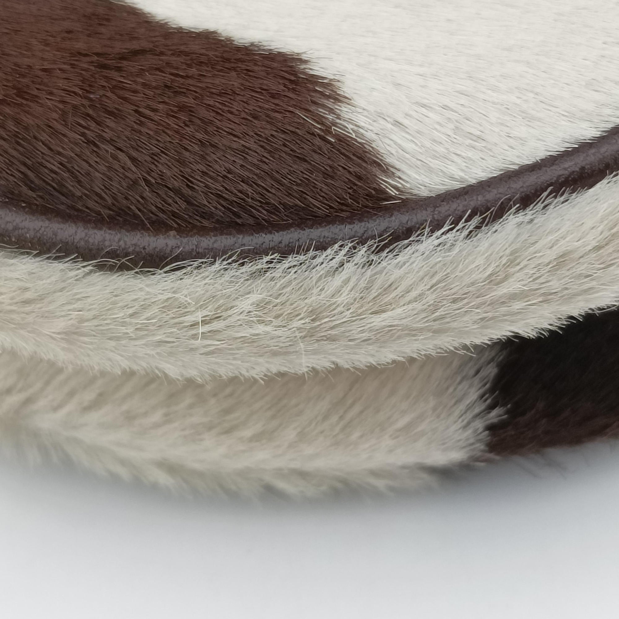 Pre-owned Miu Miu Horsebit Cow Print Hobo Brown Pony-style Calfskin × Leather  shoulderbag | stylenewstar